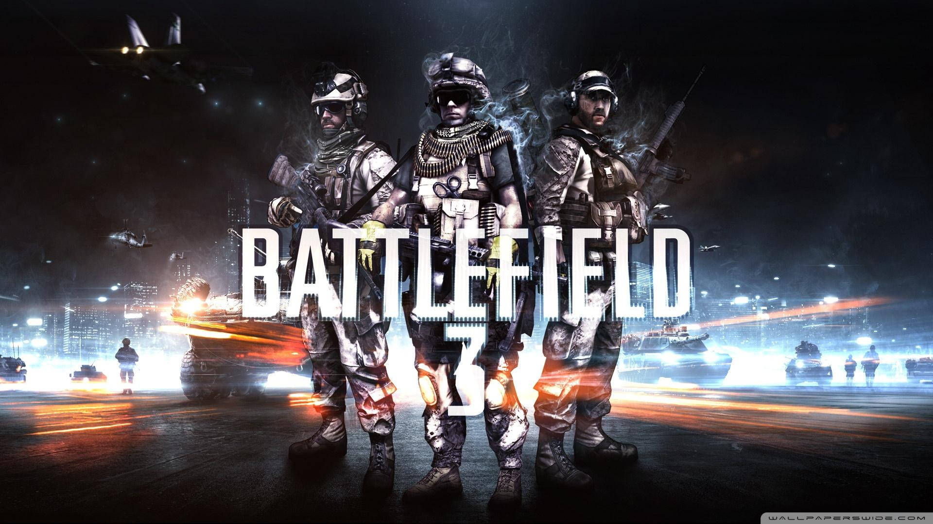 Battlefield 3 Characters Poster