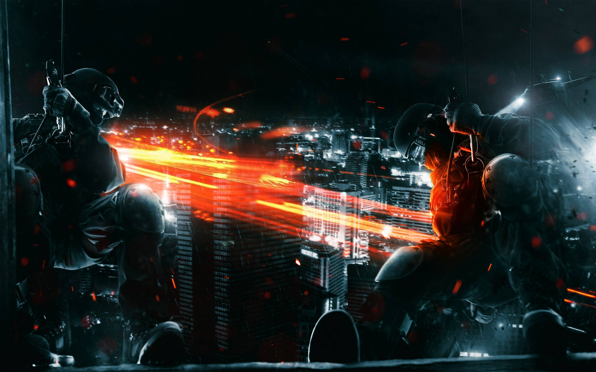 Battlefield 3 Game Poster Background