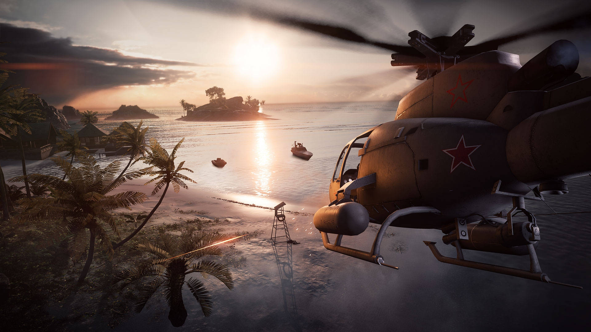 Battlefield 4 Chinese Helicopter Background