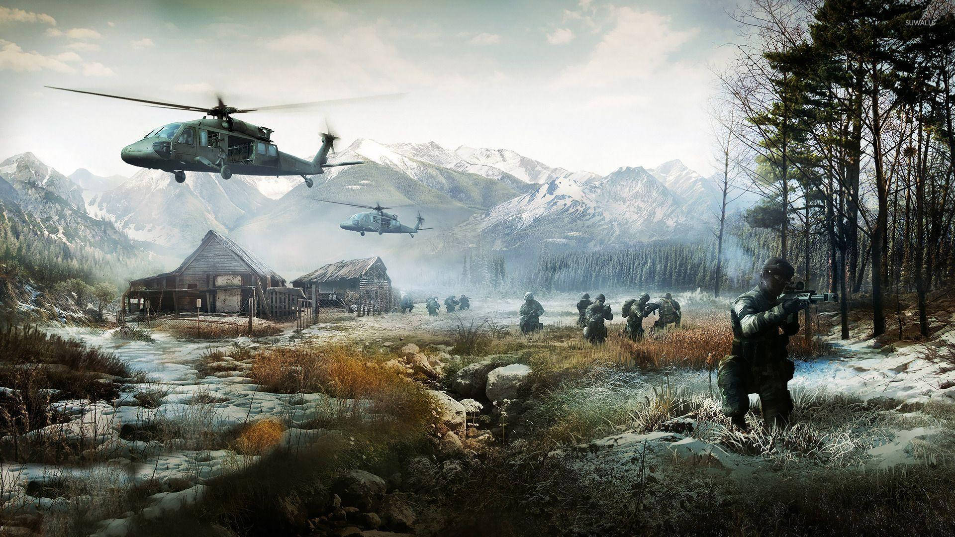 Battlefield 4 City Landscape Background