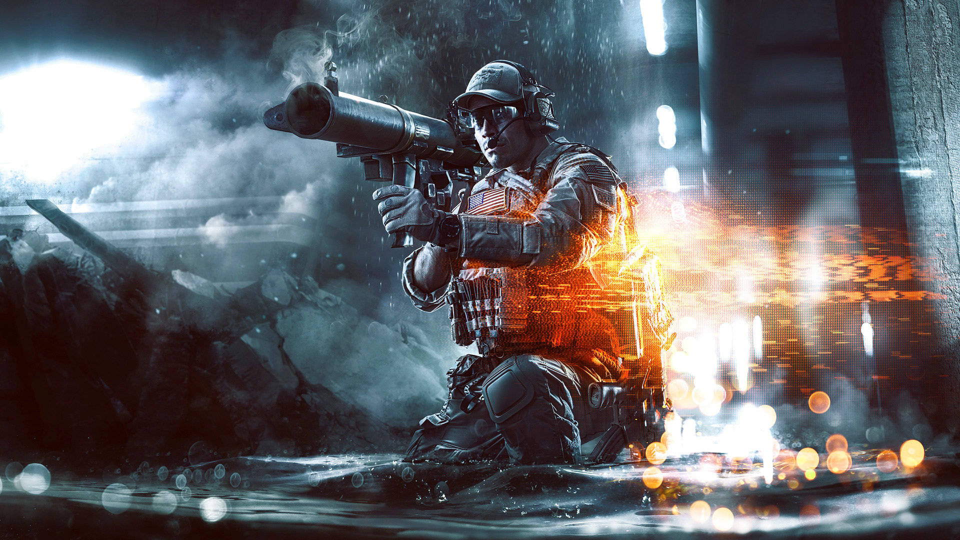 Battlefield 4 War Gun Background