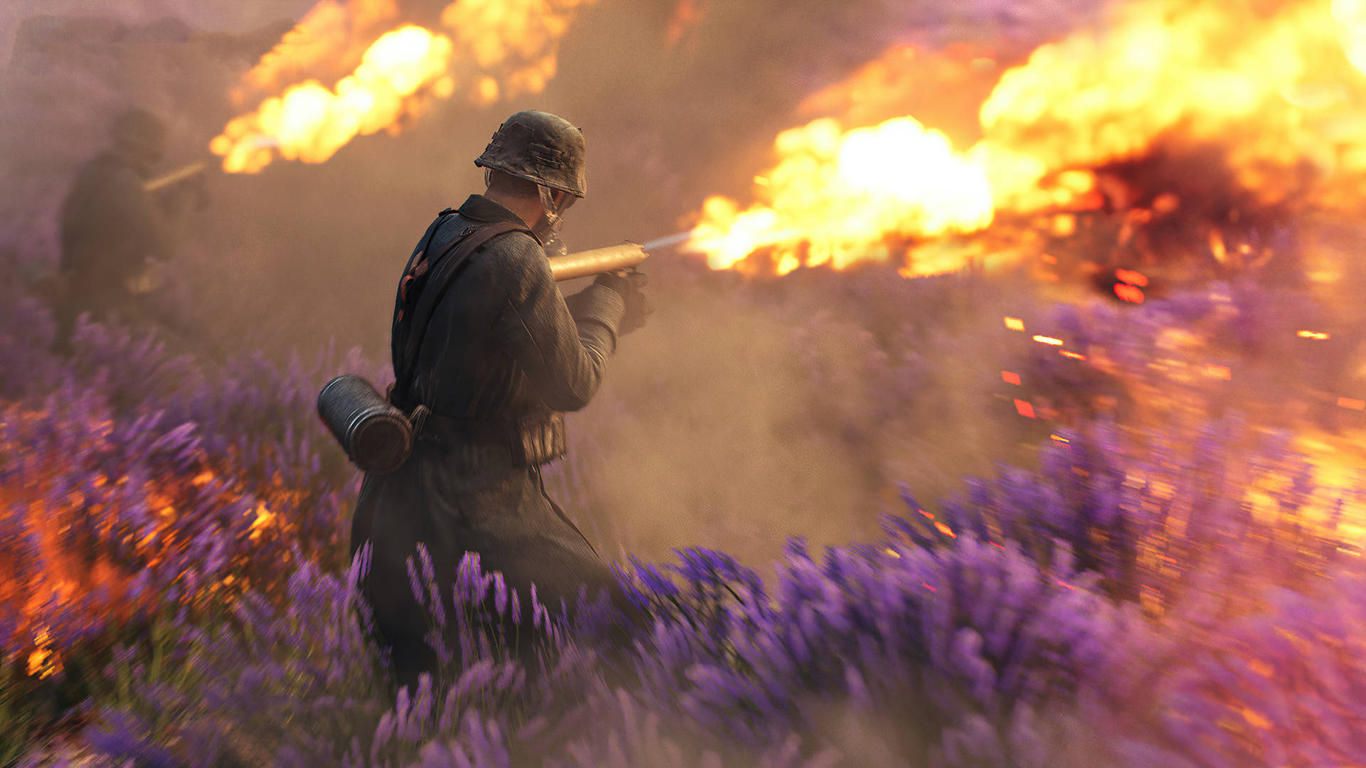 Battlefield 5 4k Burn The Lavender Background