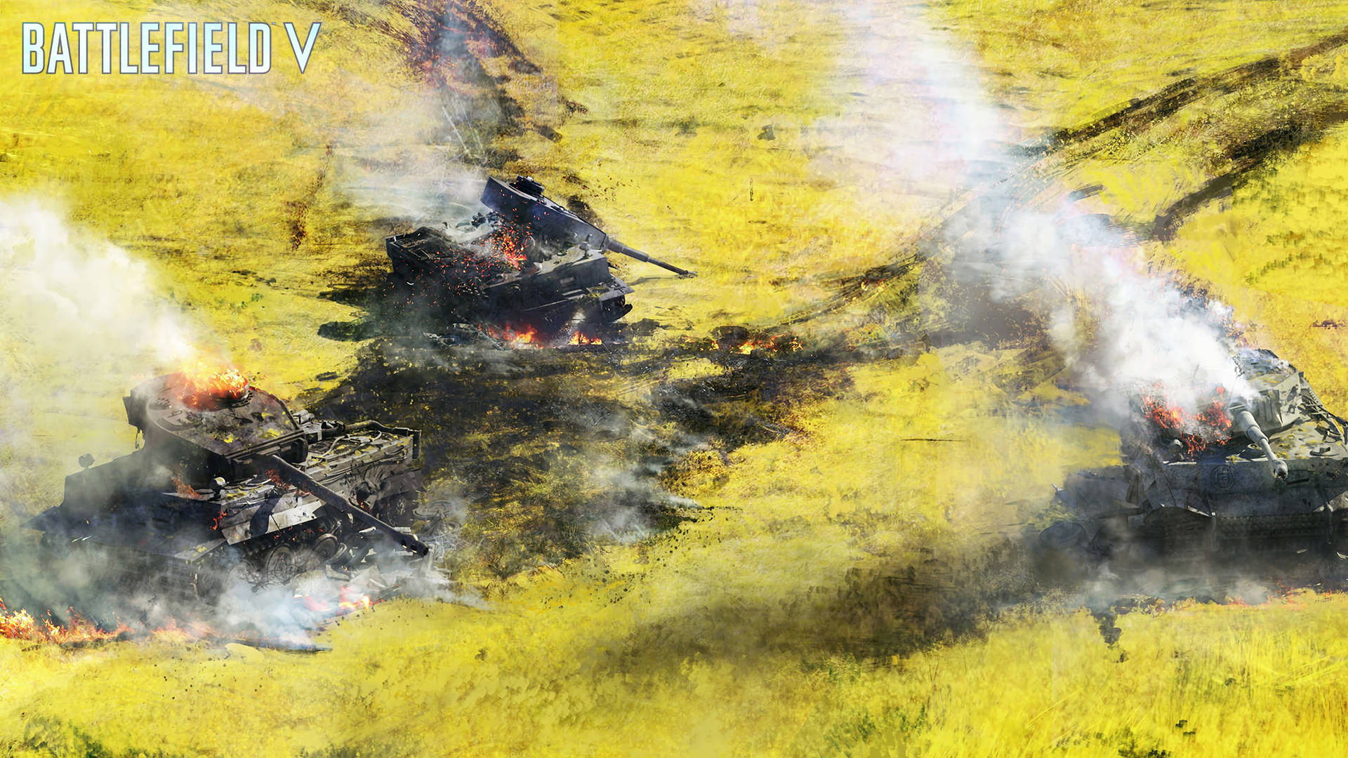 Battlefield 5 4k Burning Tanks