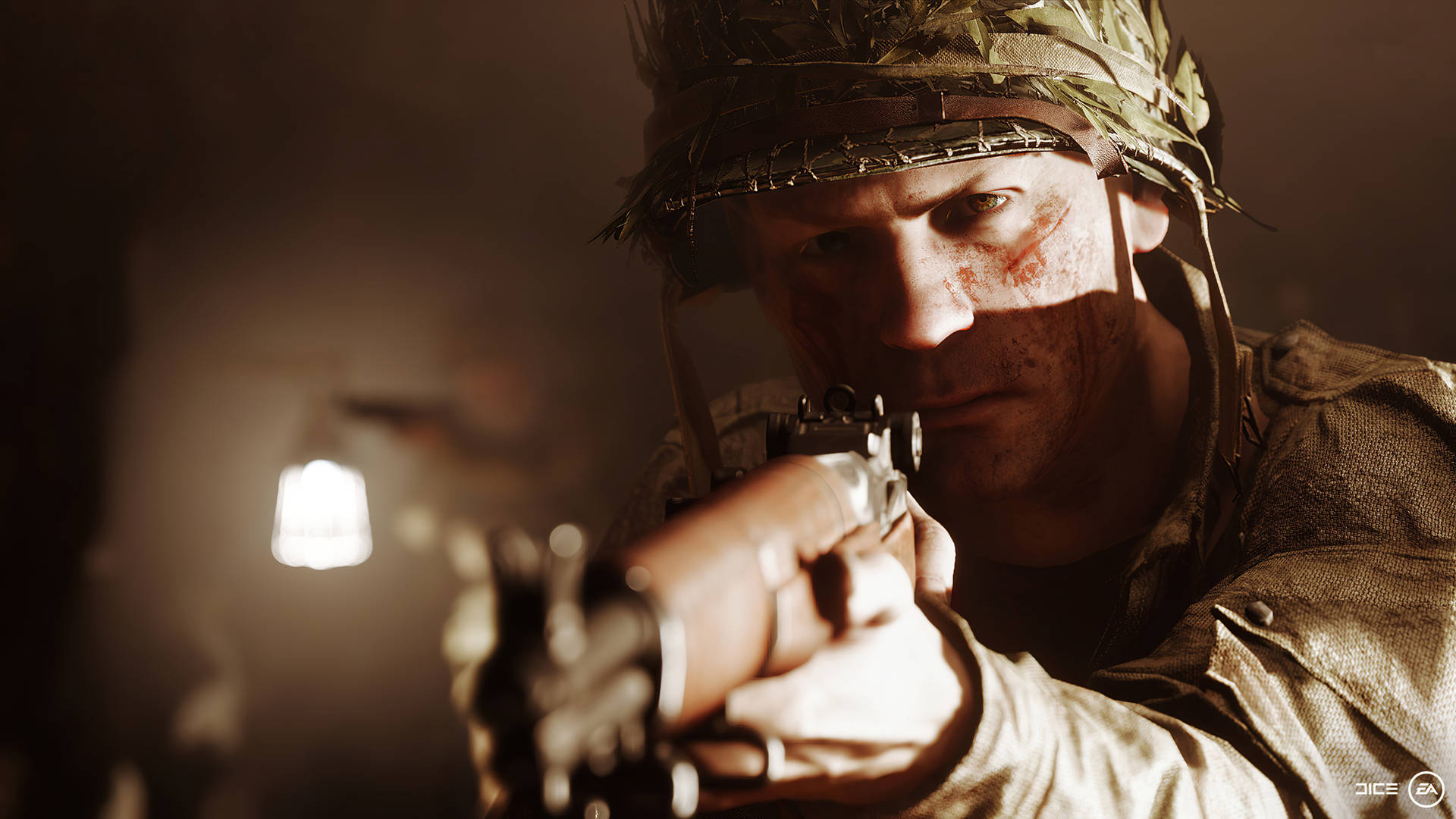 Battlefield 5 4k Close-up Gun Pointing