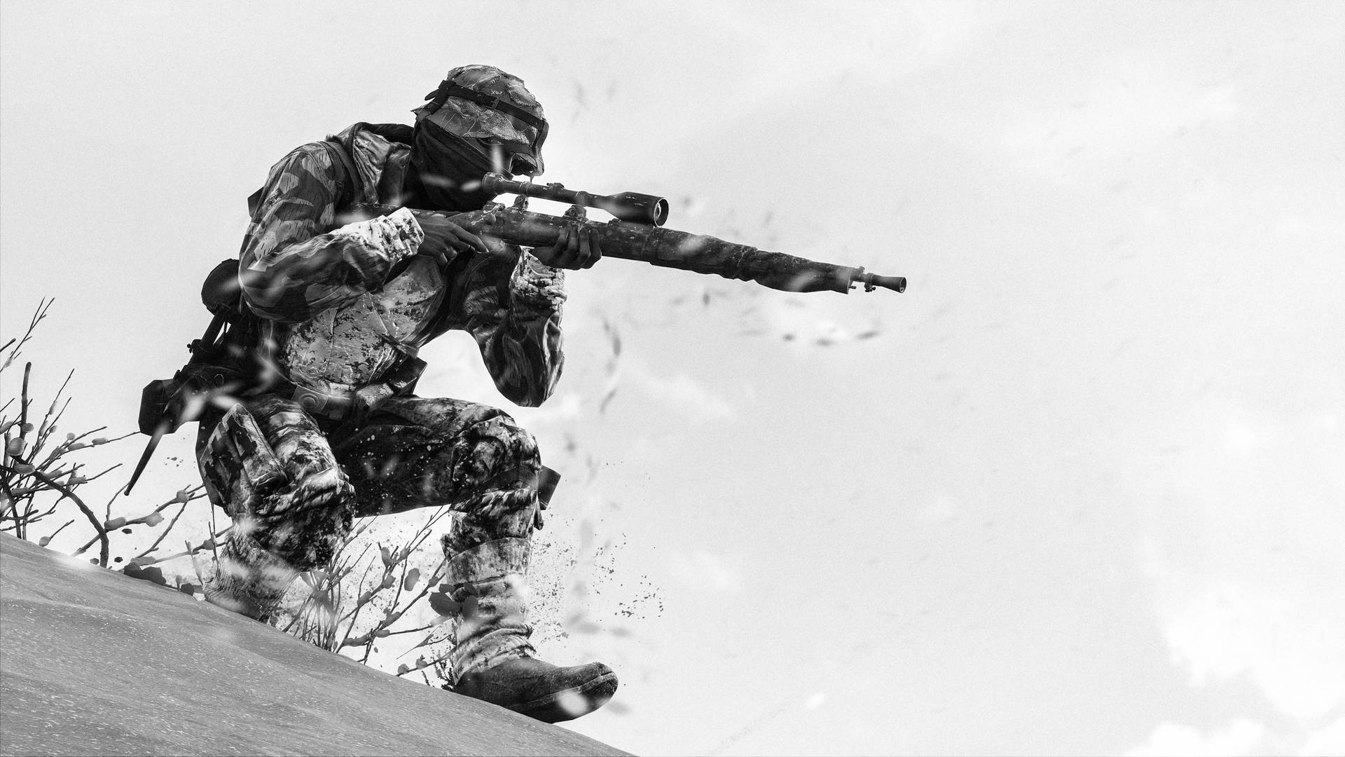 Battlefield 5 4k Sniper Hill