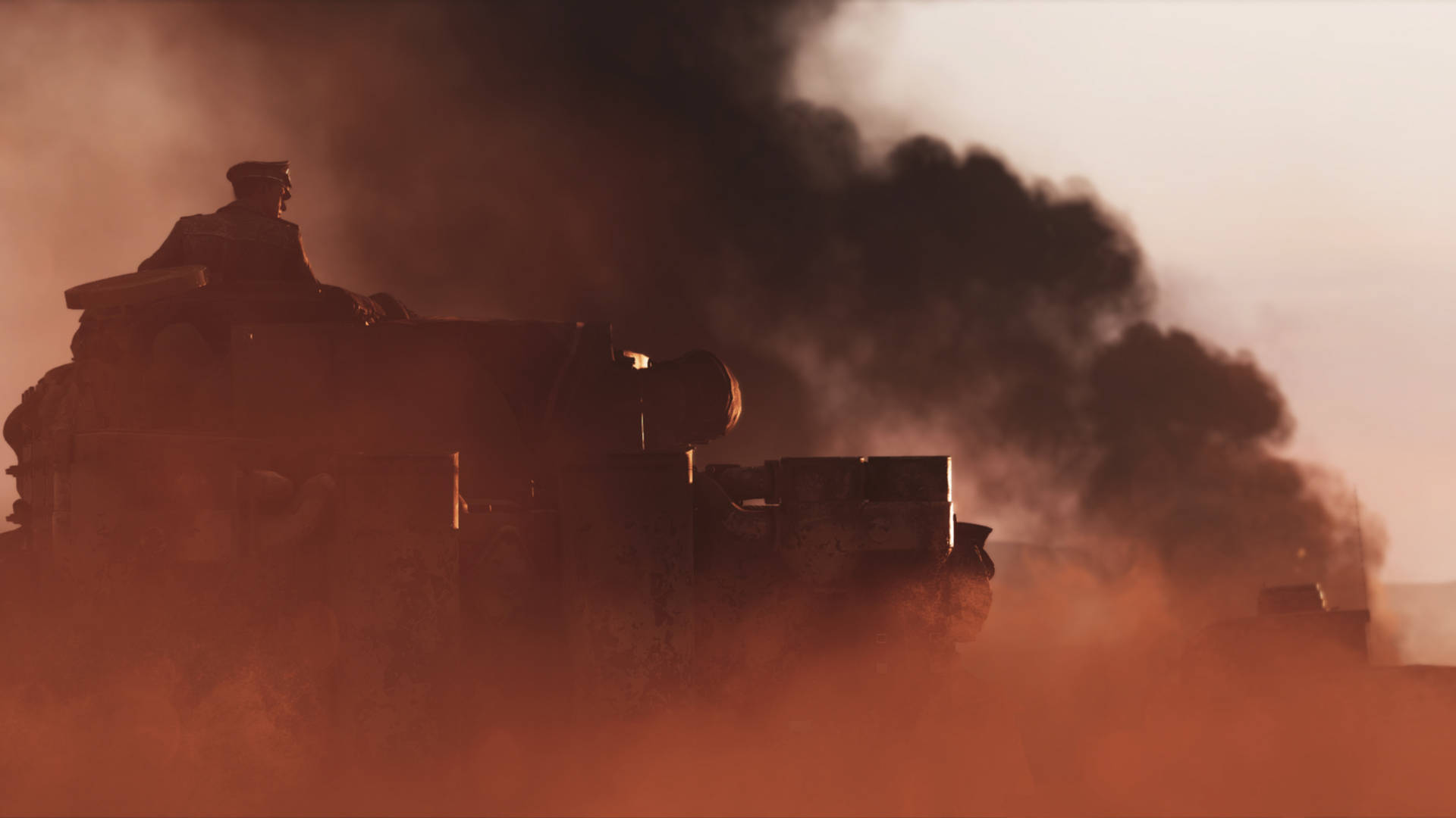 Battlefield 5 4k Tank Into Smoke