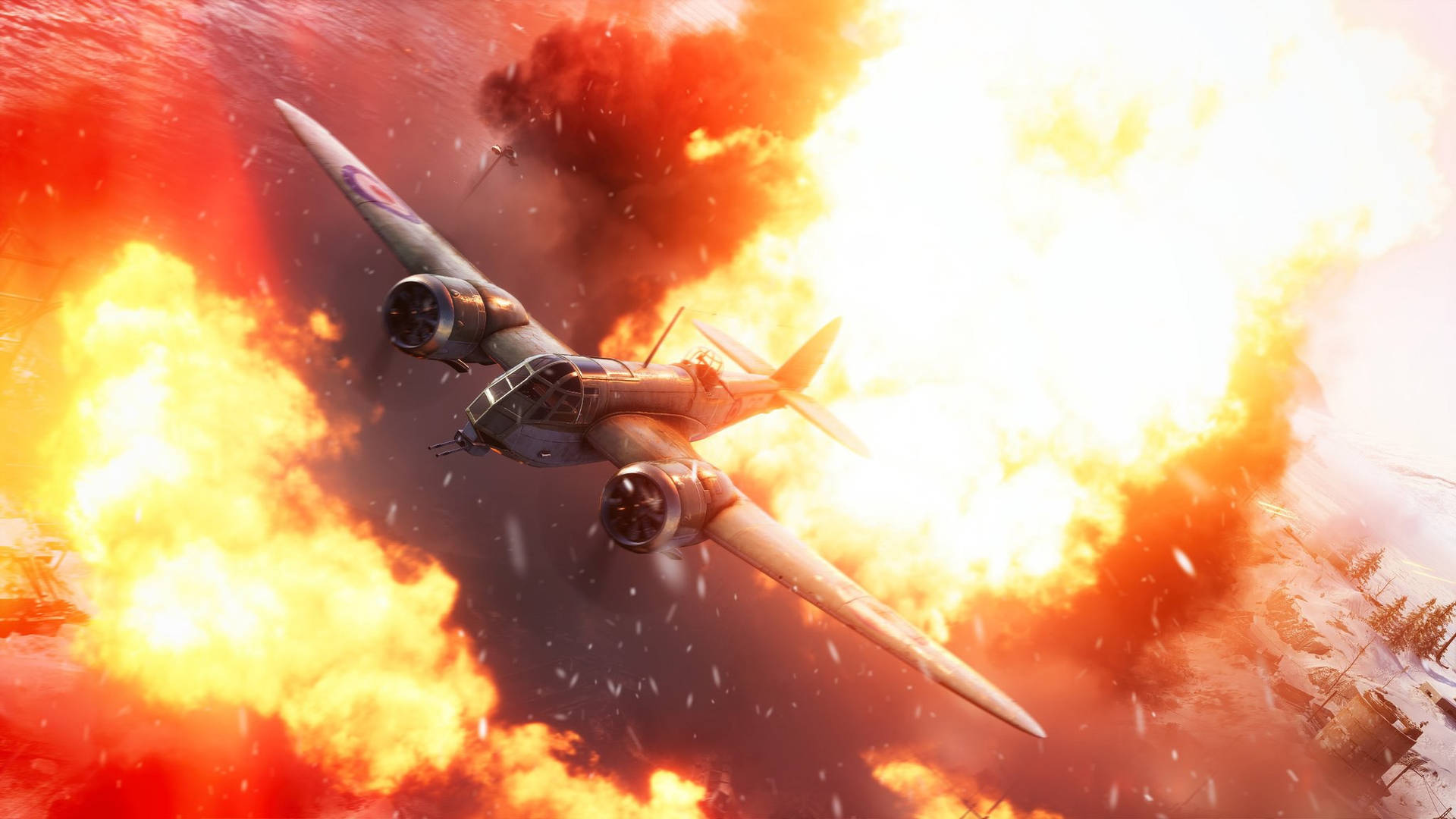 Battlefield 5 Explosions Background