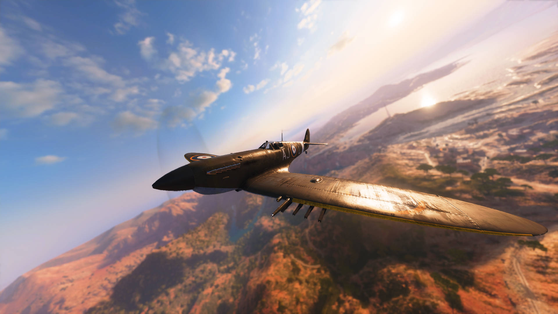 Battlefield 5 Plane Wing Background