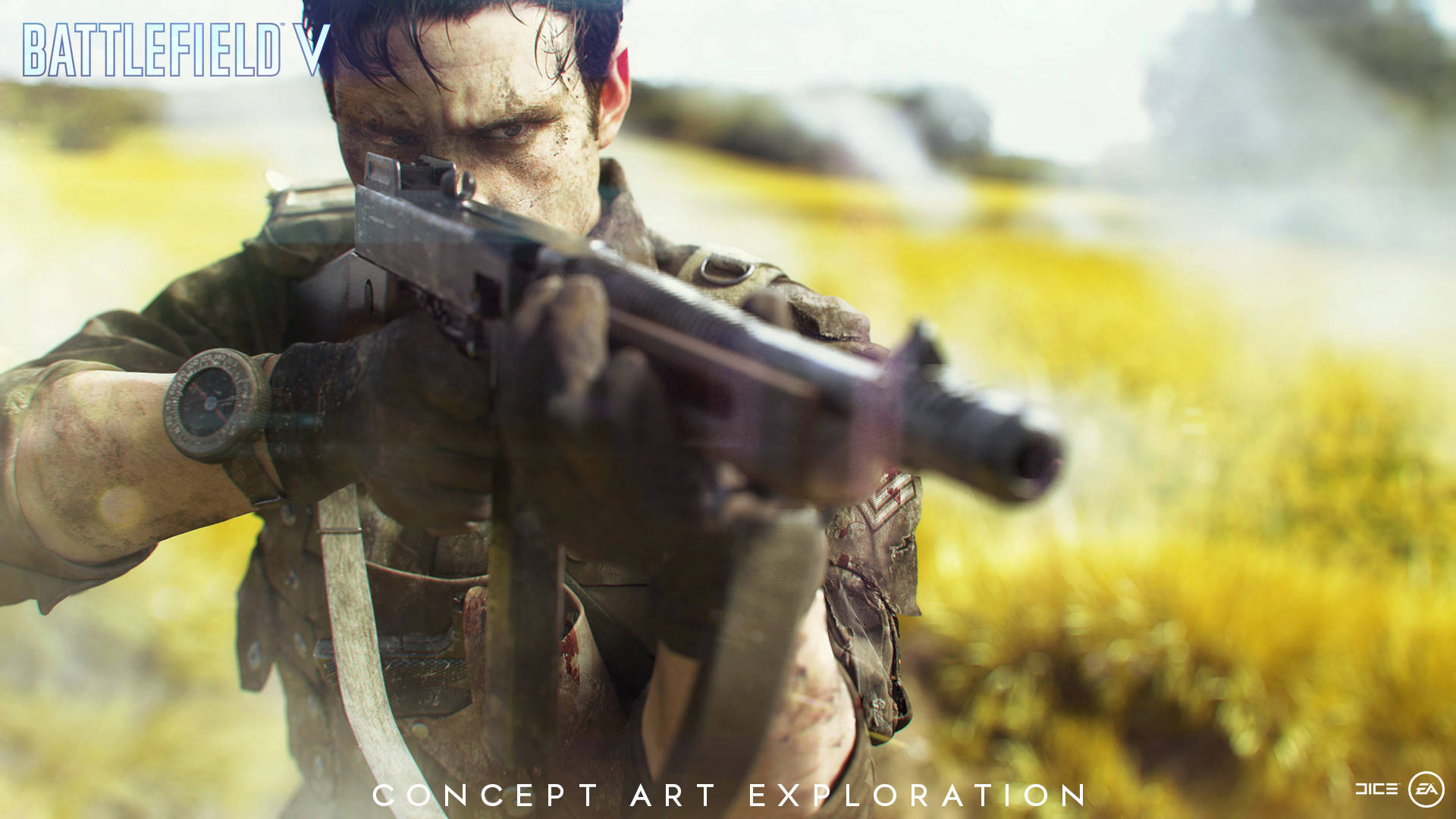 Battlefield 5 Shotgun Background