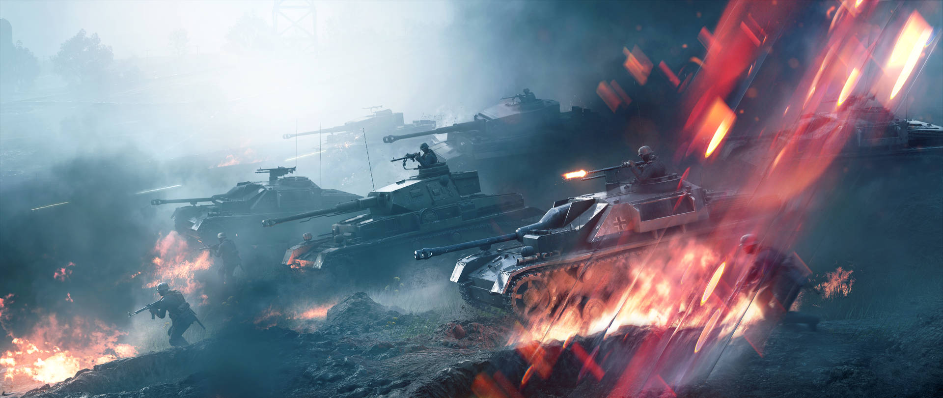 Battlefield 5 Tank Units Background