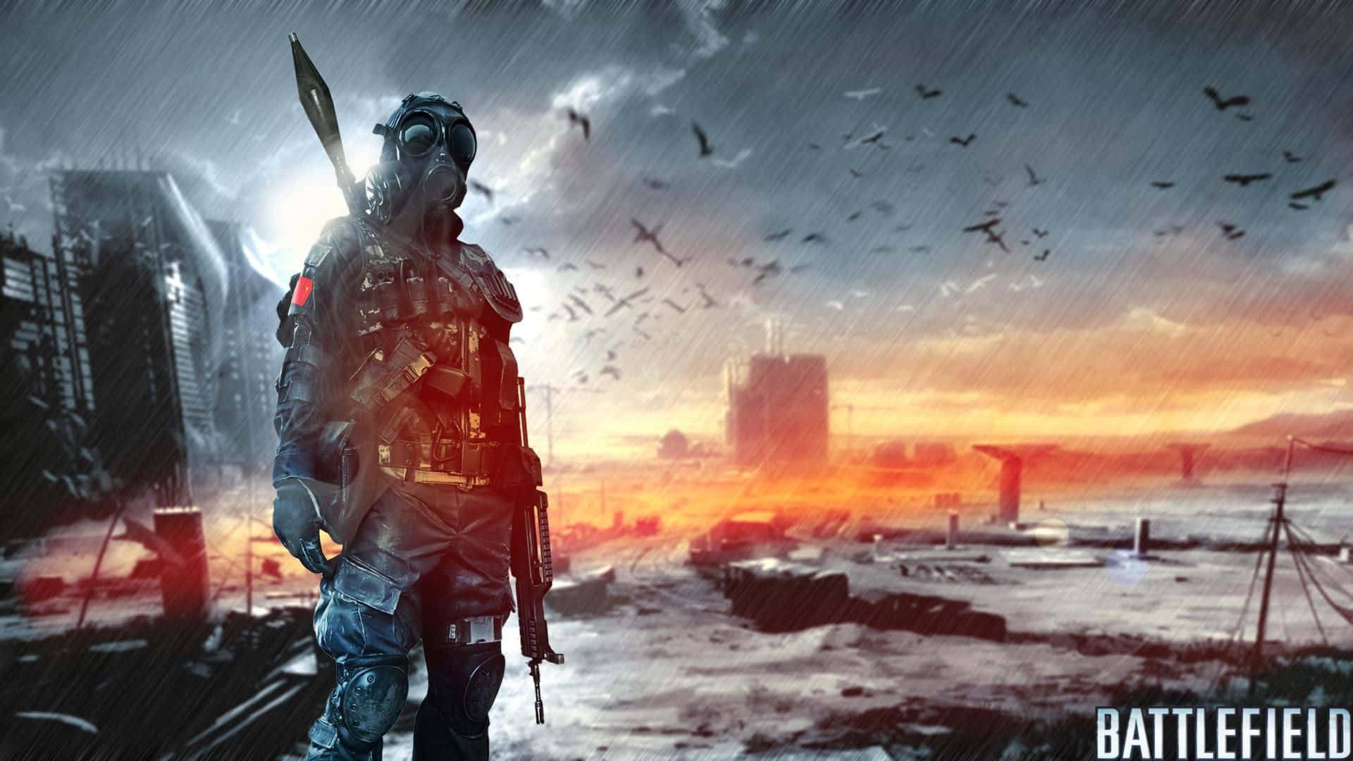 Battlefield Desktop Desolate Cityscape Background