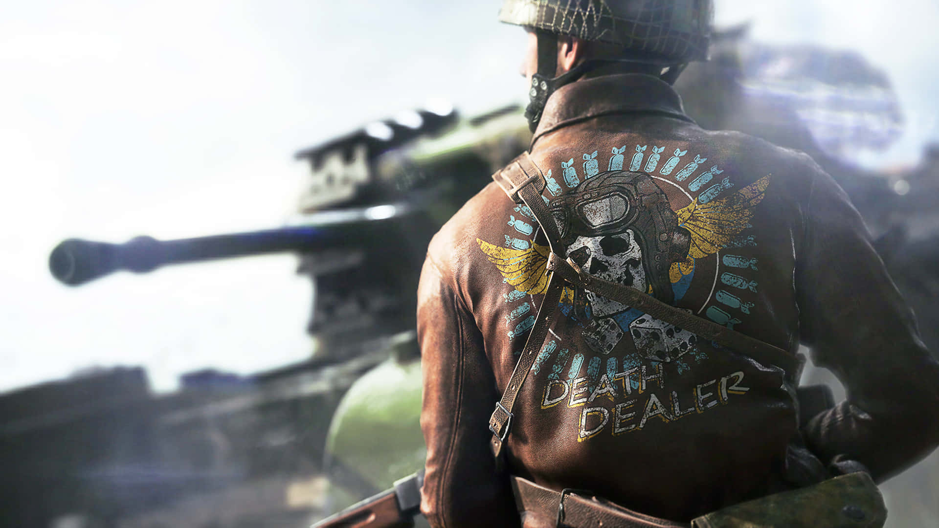 Battlefield Desktop Soldier And Tank Background