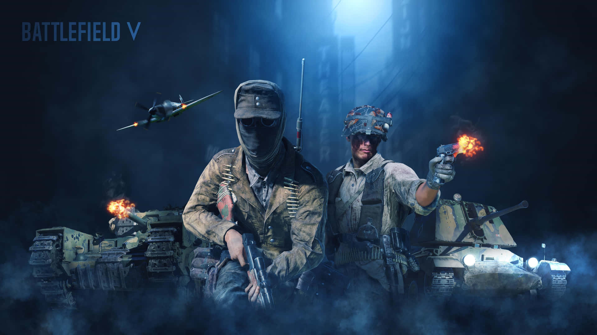 Battlefield V Action Scene Background