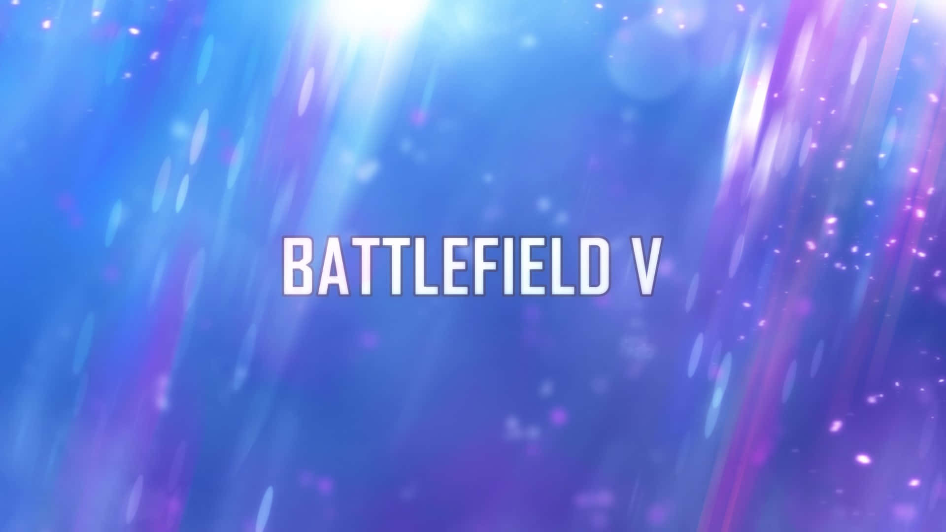 Battlefield V Game Title Graphic Background