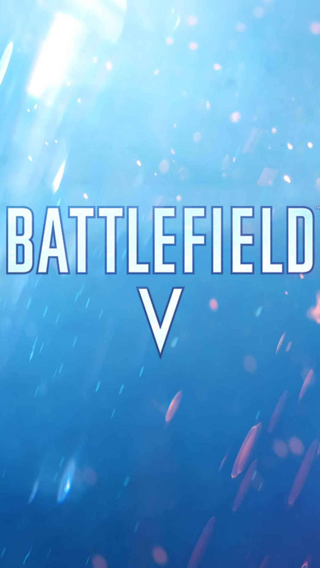 Battlefield V Iphone Blue Digital Art Background