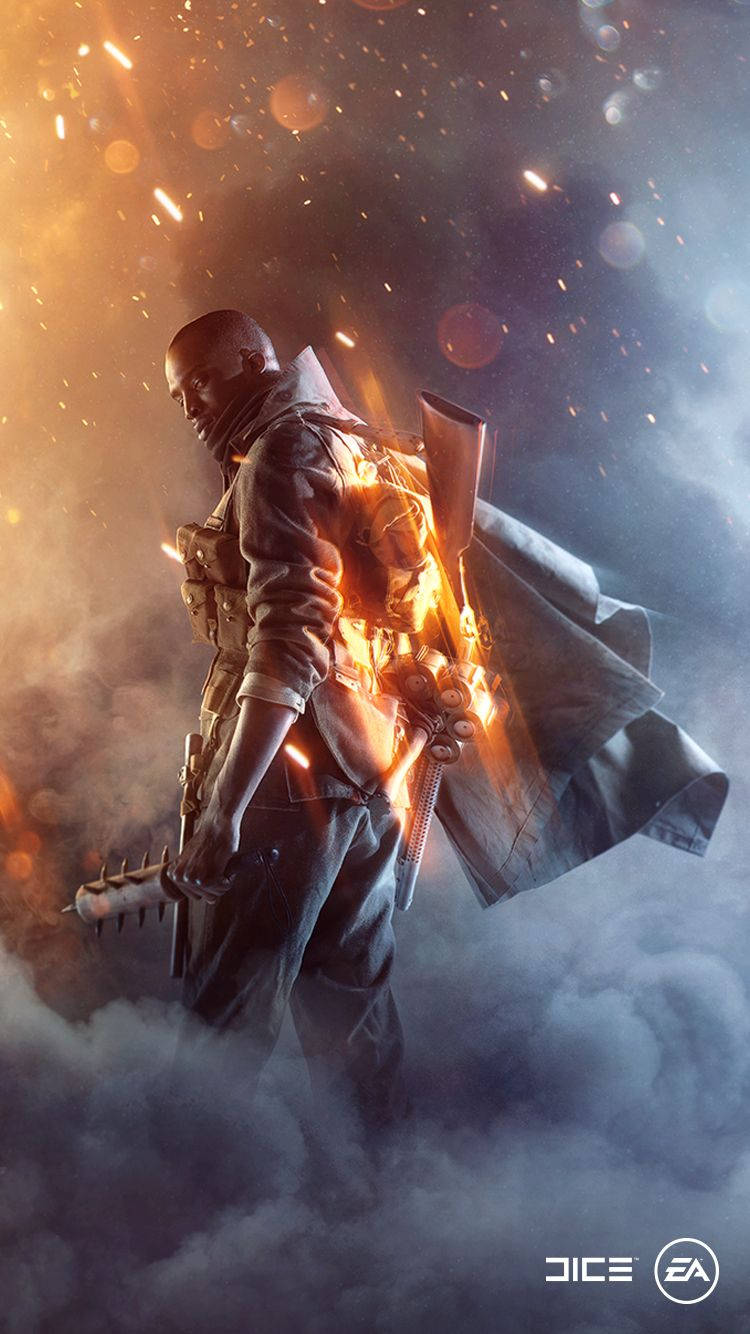 Battlefield V Iphone Cool Soldier