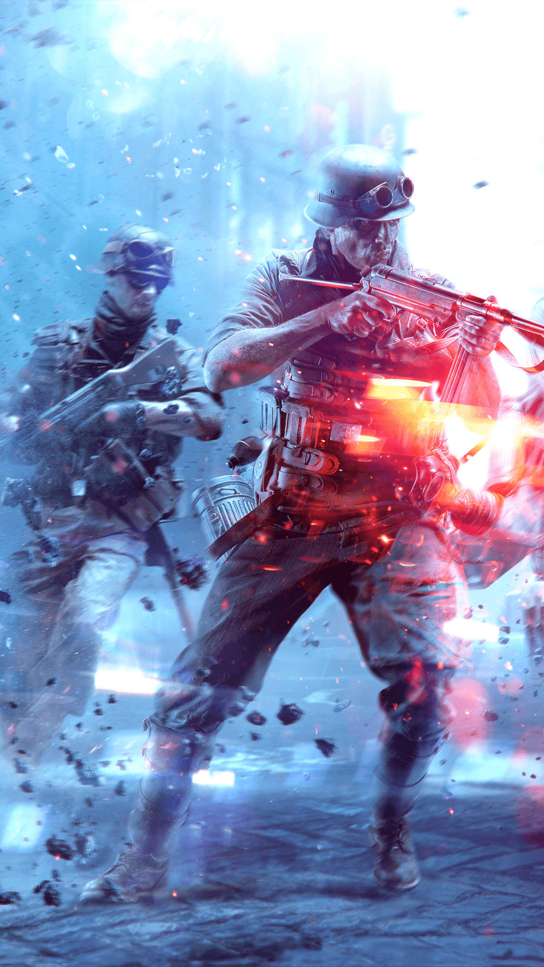 Battlefield V Iphone Game Soldiers Background