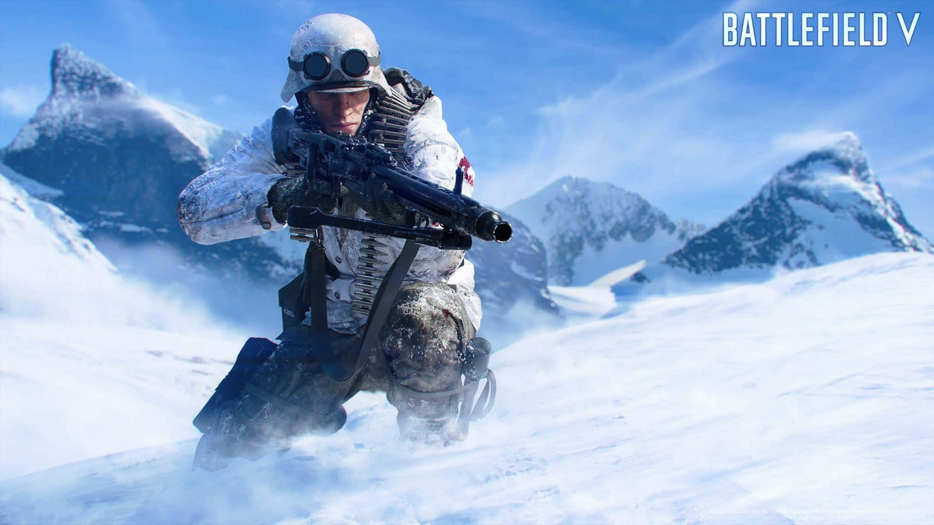 Battlefield V Soldierin Snow