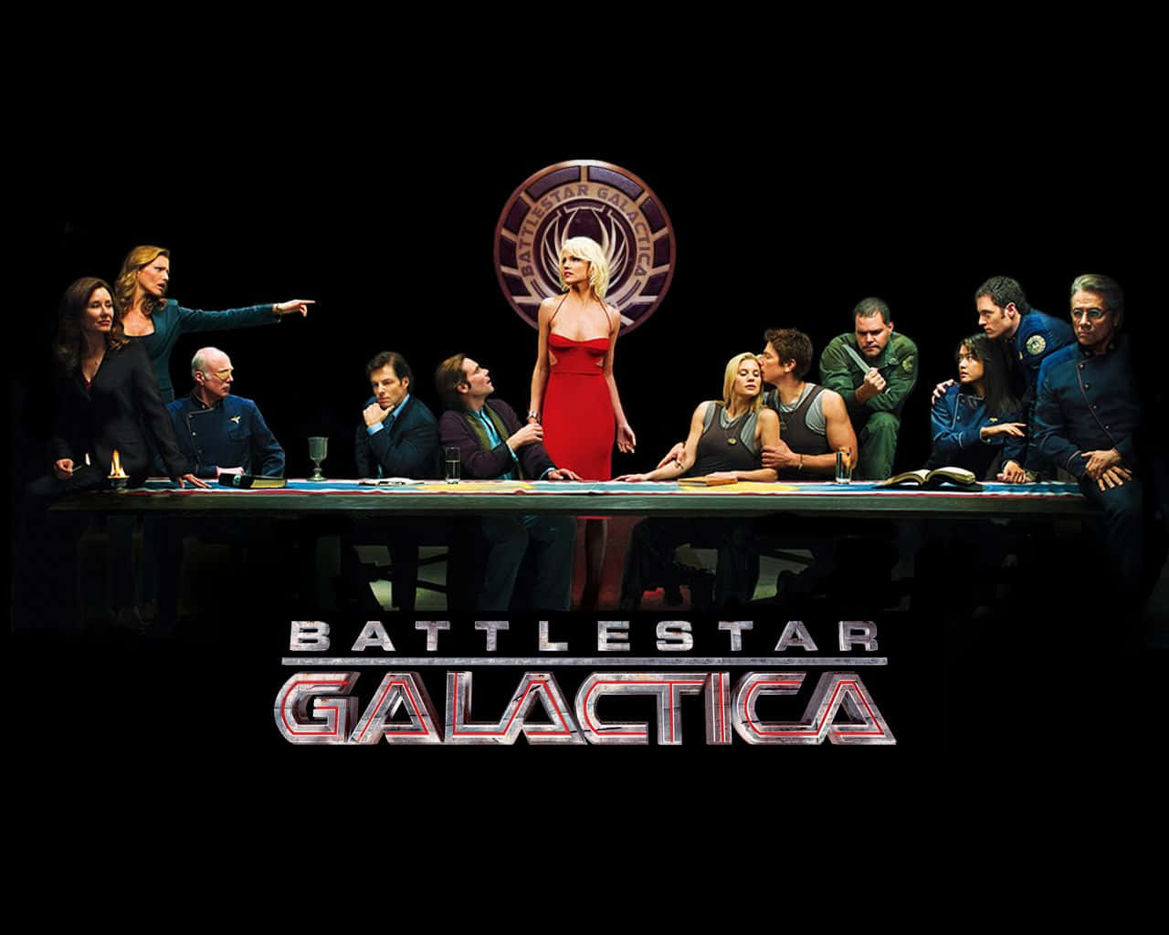 Battlestar Galactica Poster Background