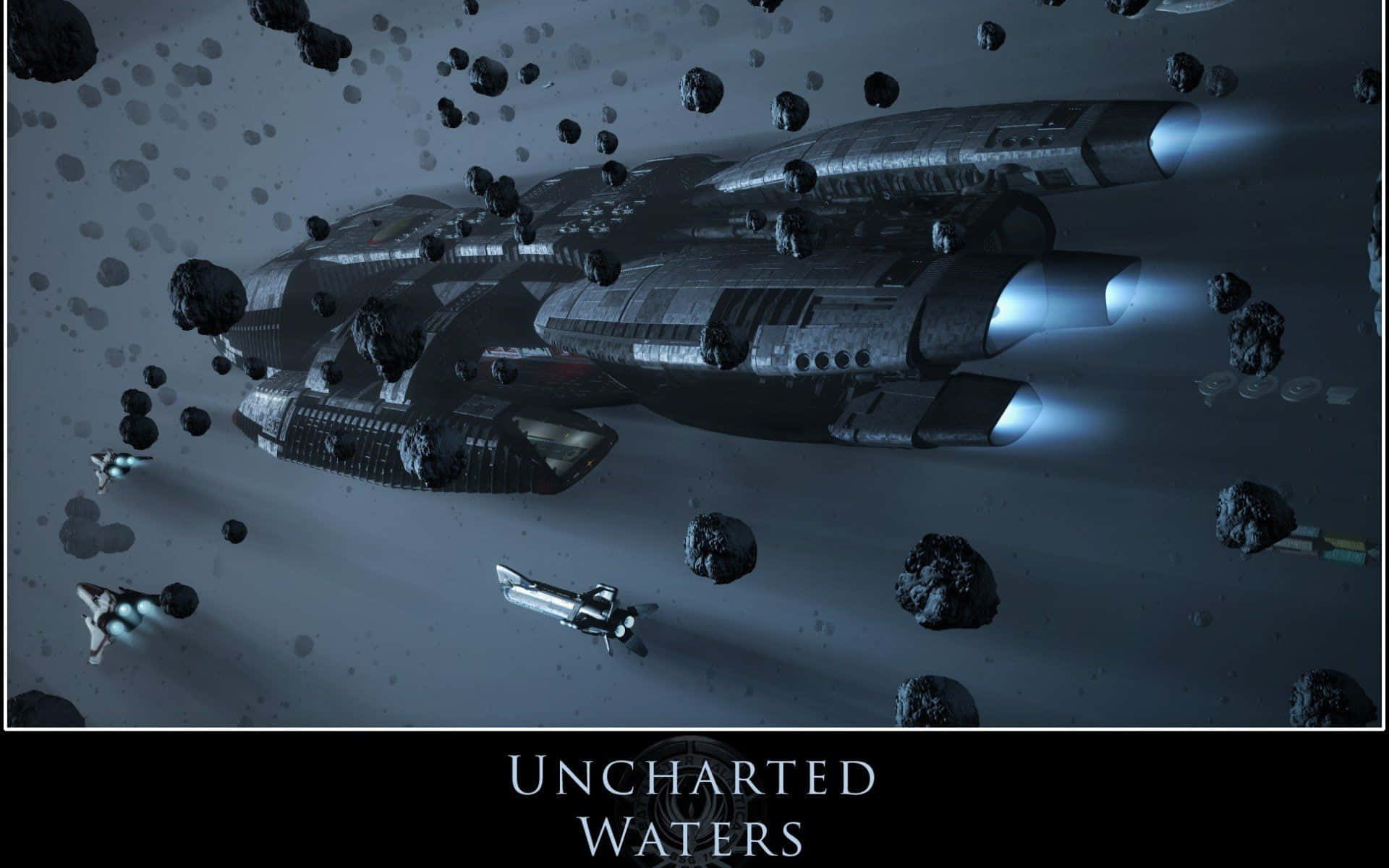 Battlestar Galactica Uncharted Waters Poster