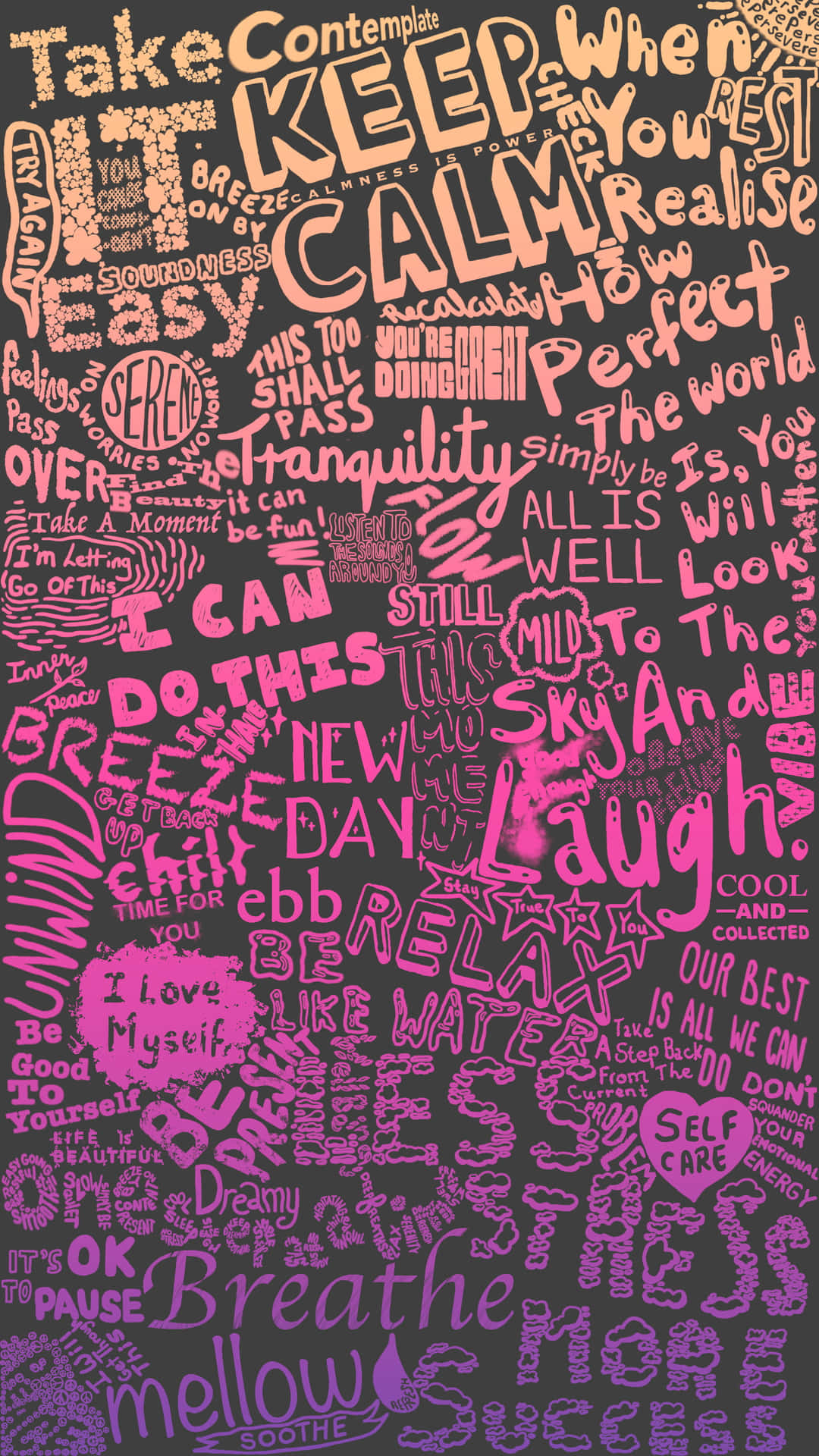 Battling Anxiety One Moment At A Time Background