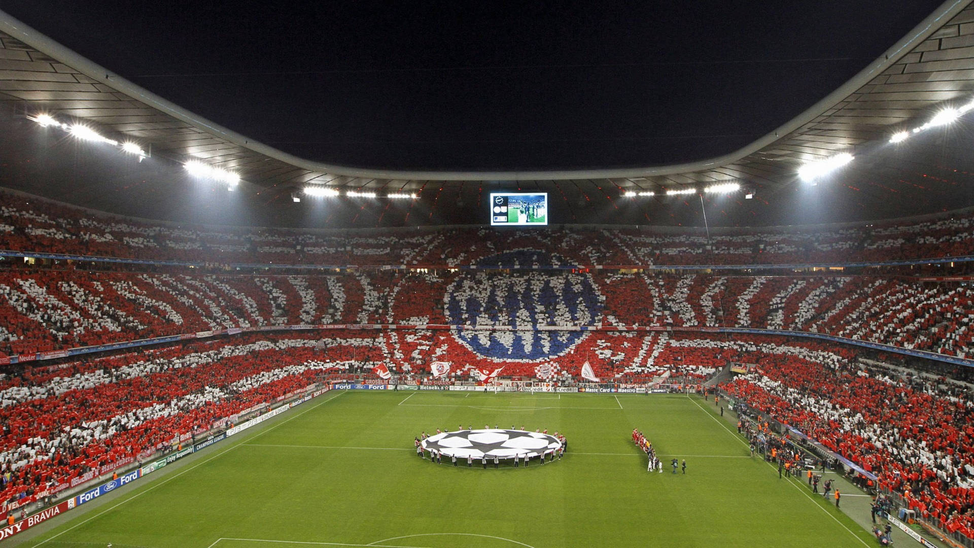 Bayern Munich Football Field Background