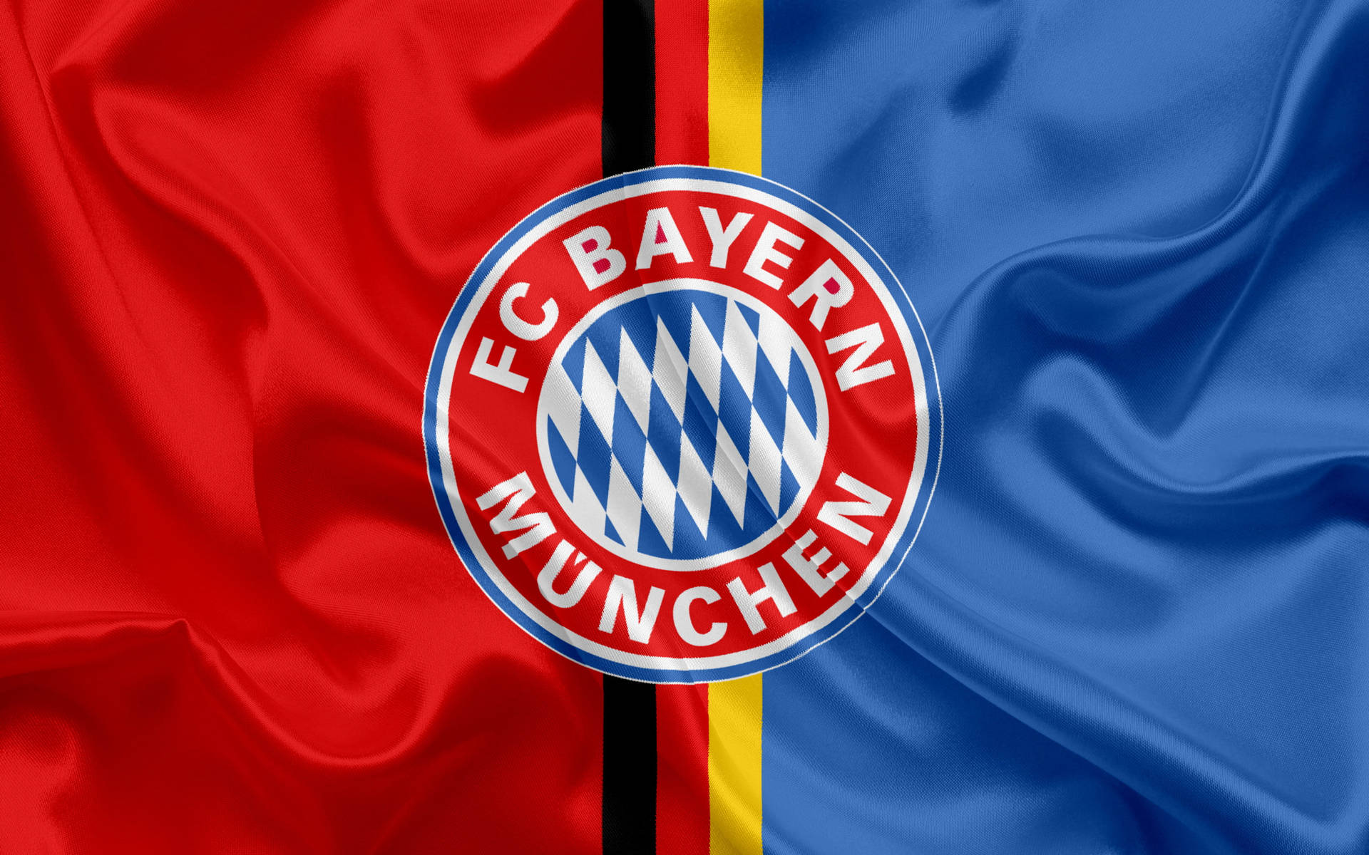Bayern Munich Logo Flag Background