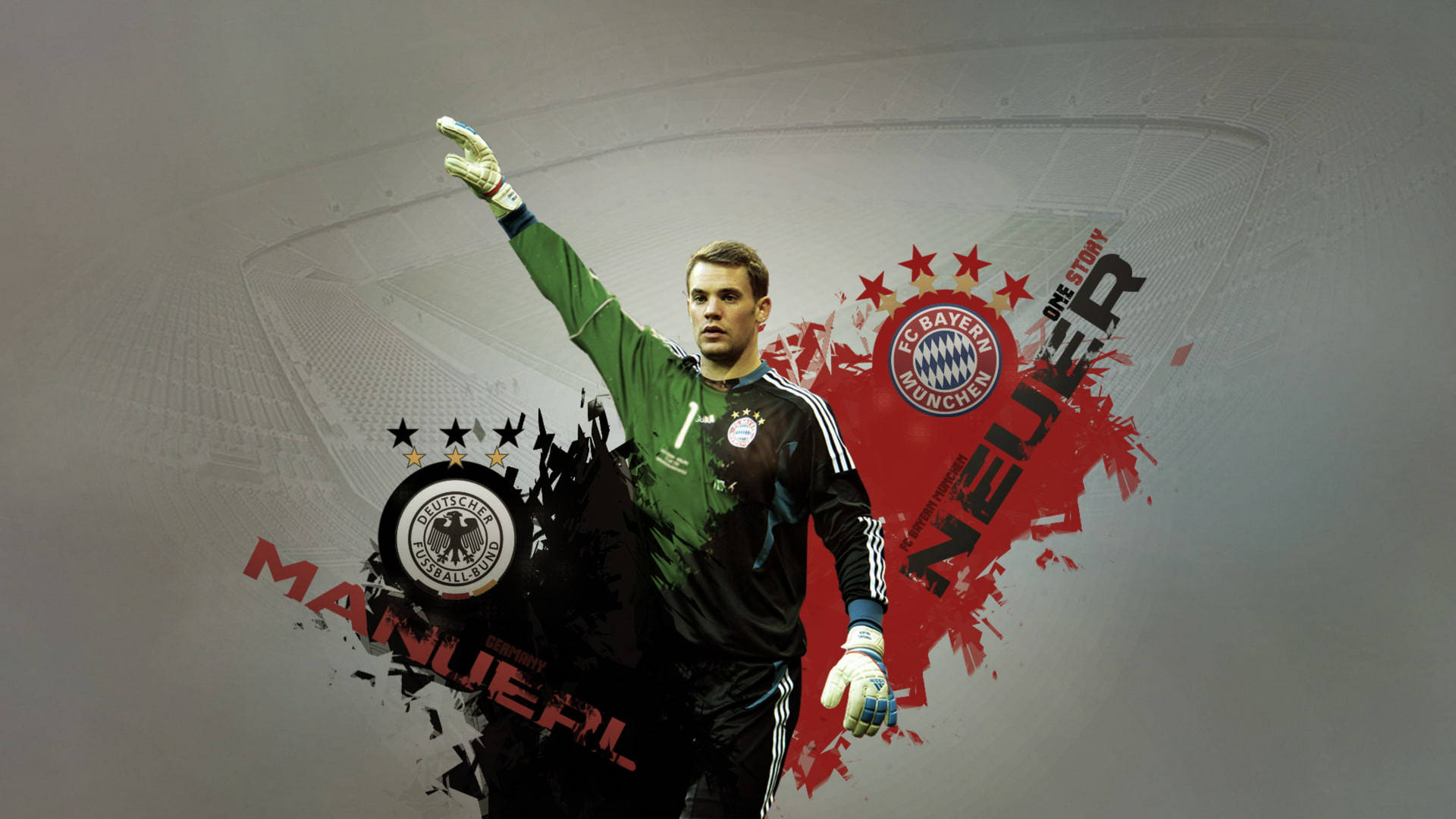 Bayern Munich One Story Neuer Background