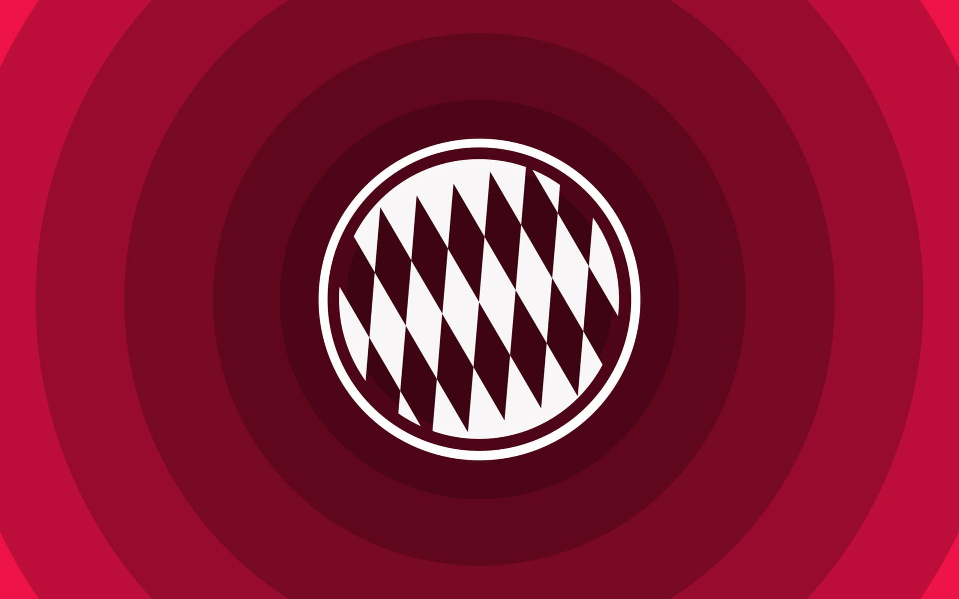 Bayern Munich Red Minimalist Logo Background