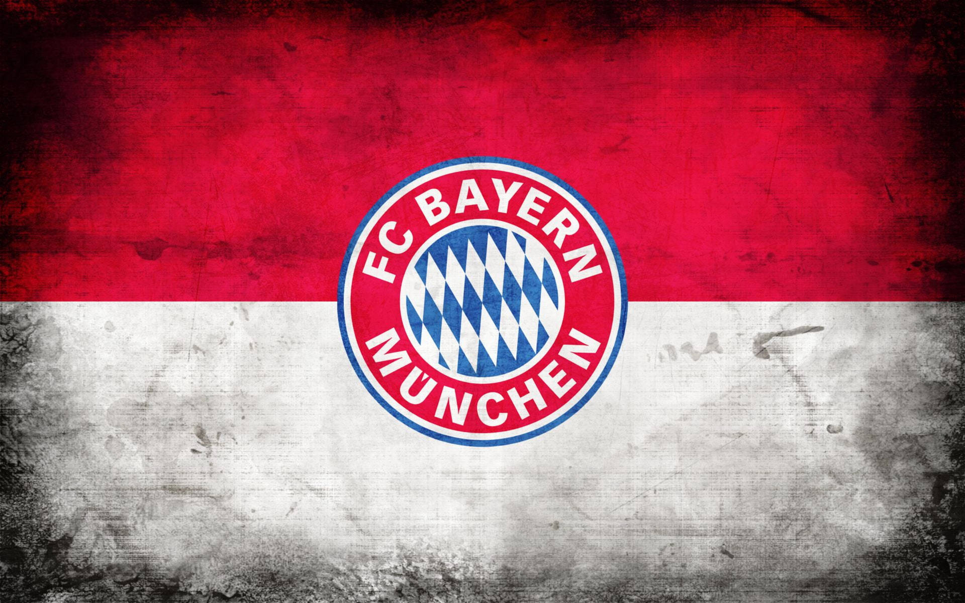 Bayern Munich Red White Concrete Background