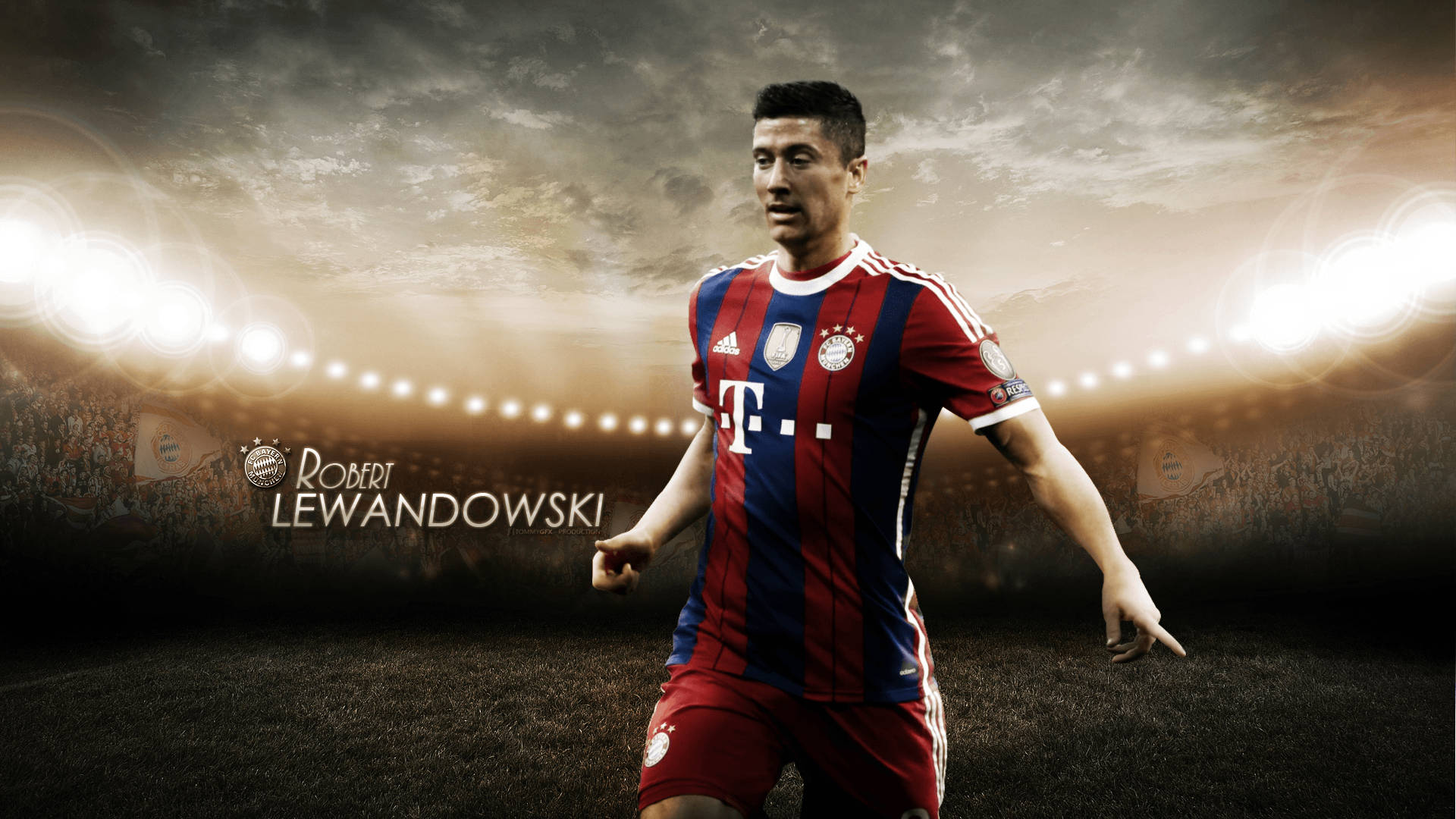 Bayern Munich Robert Lewandowski Background