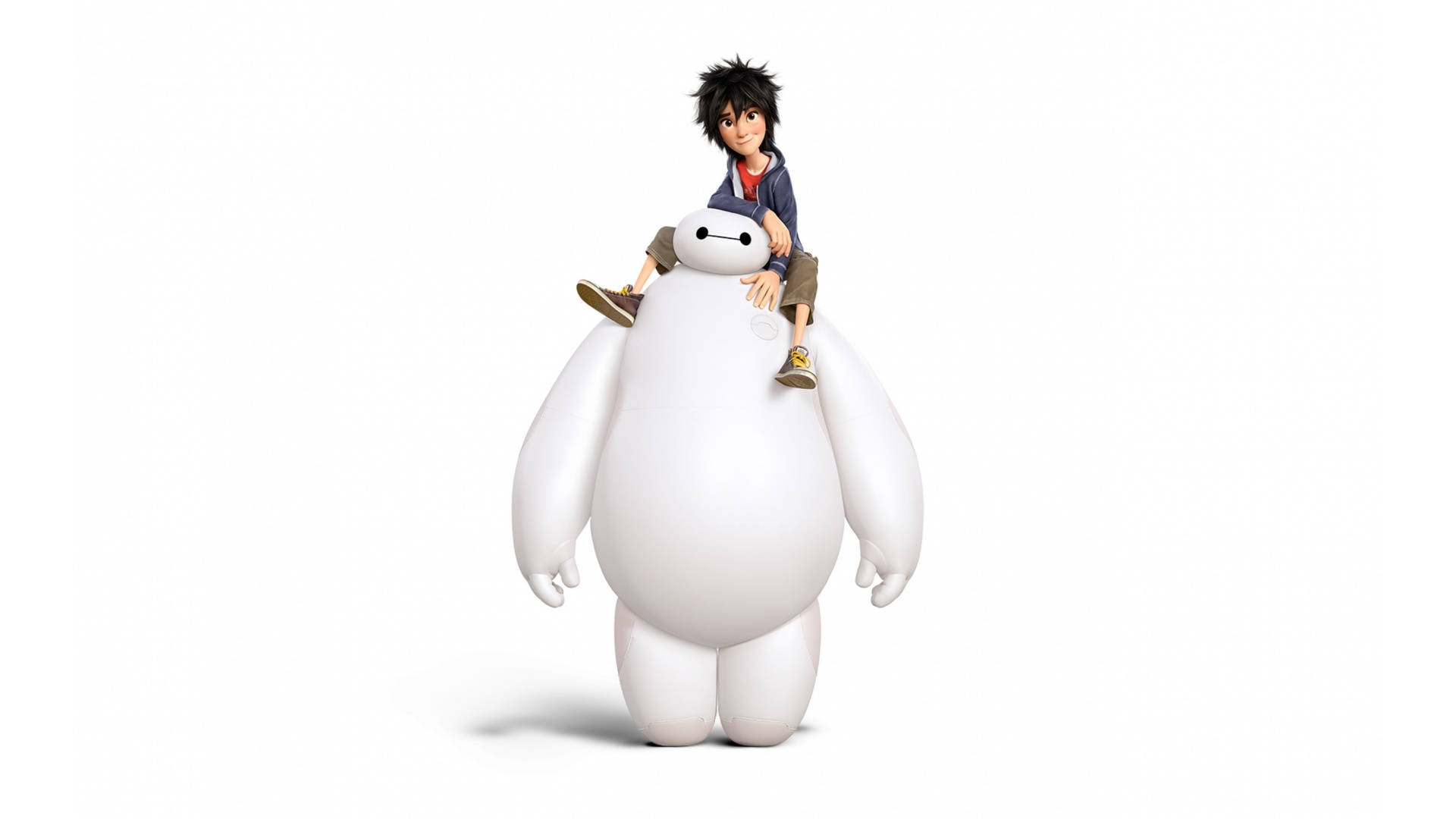 Baymax Carrying Hiro Background