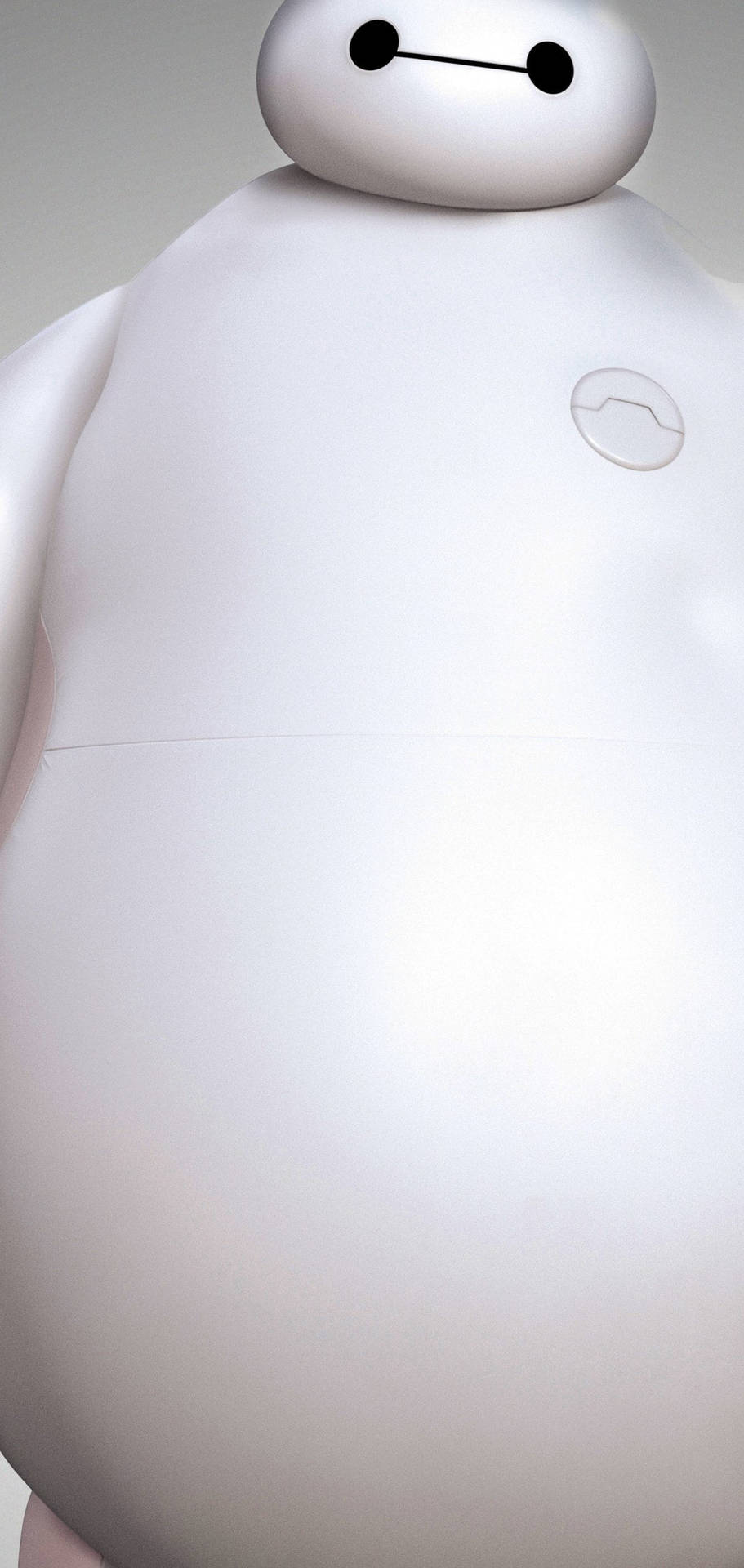 Baymax Middle Punch Hole Background