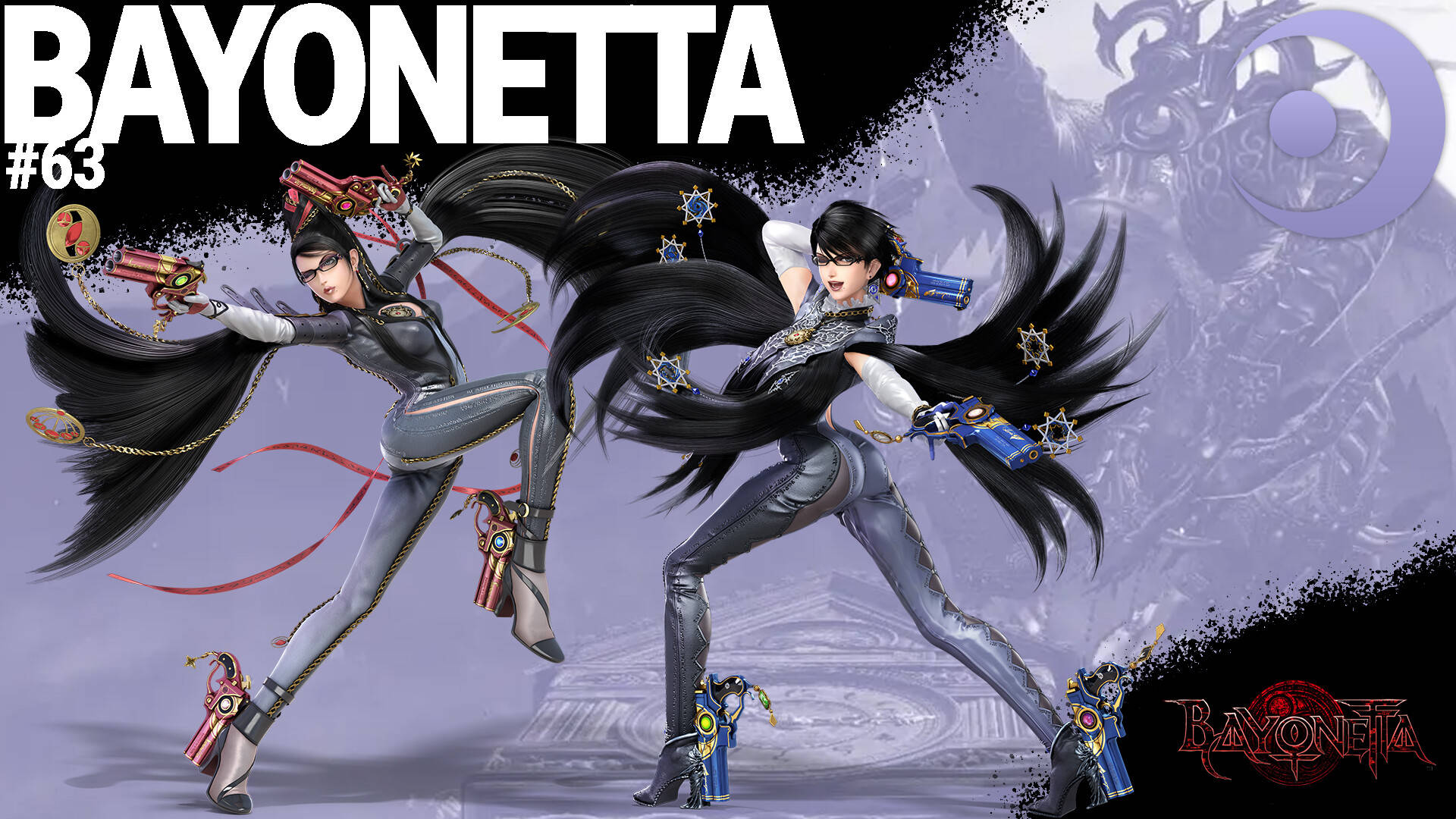 Bayonetta Two Copies Background