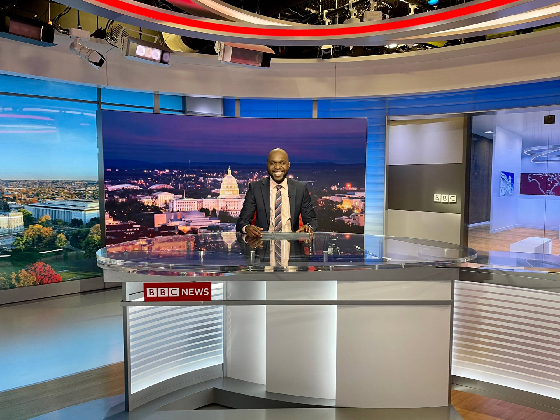 Bbc News Broadcaster Larry Madowo Background