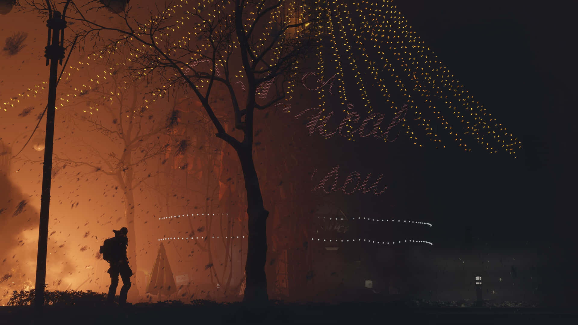 Be A Hero And Save Washington D.c. In The Division 2 4k Background