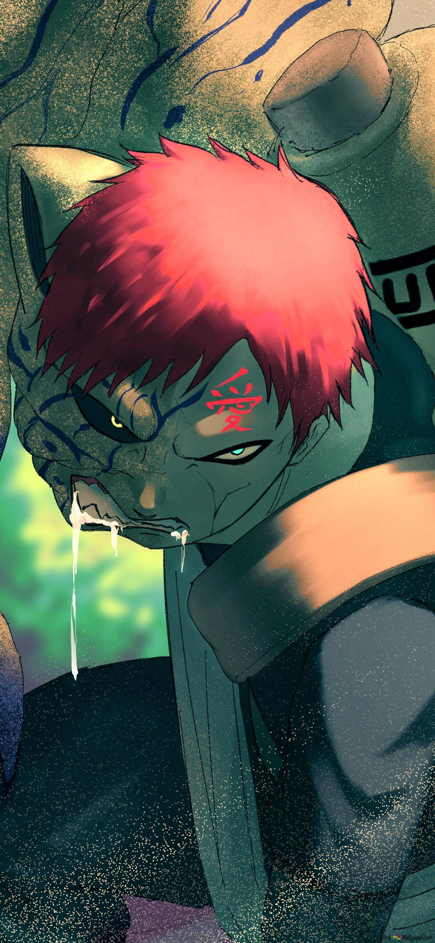 Be A Ninja With The Gaara Iphone! Background