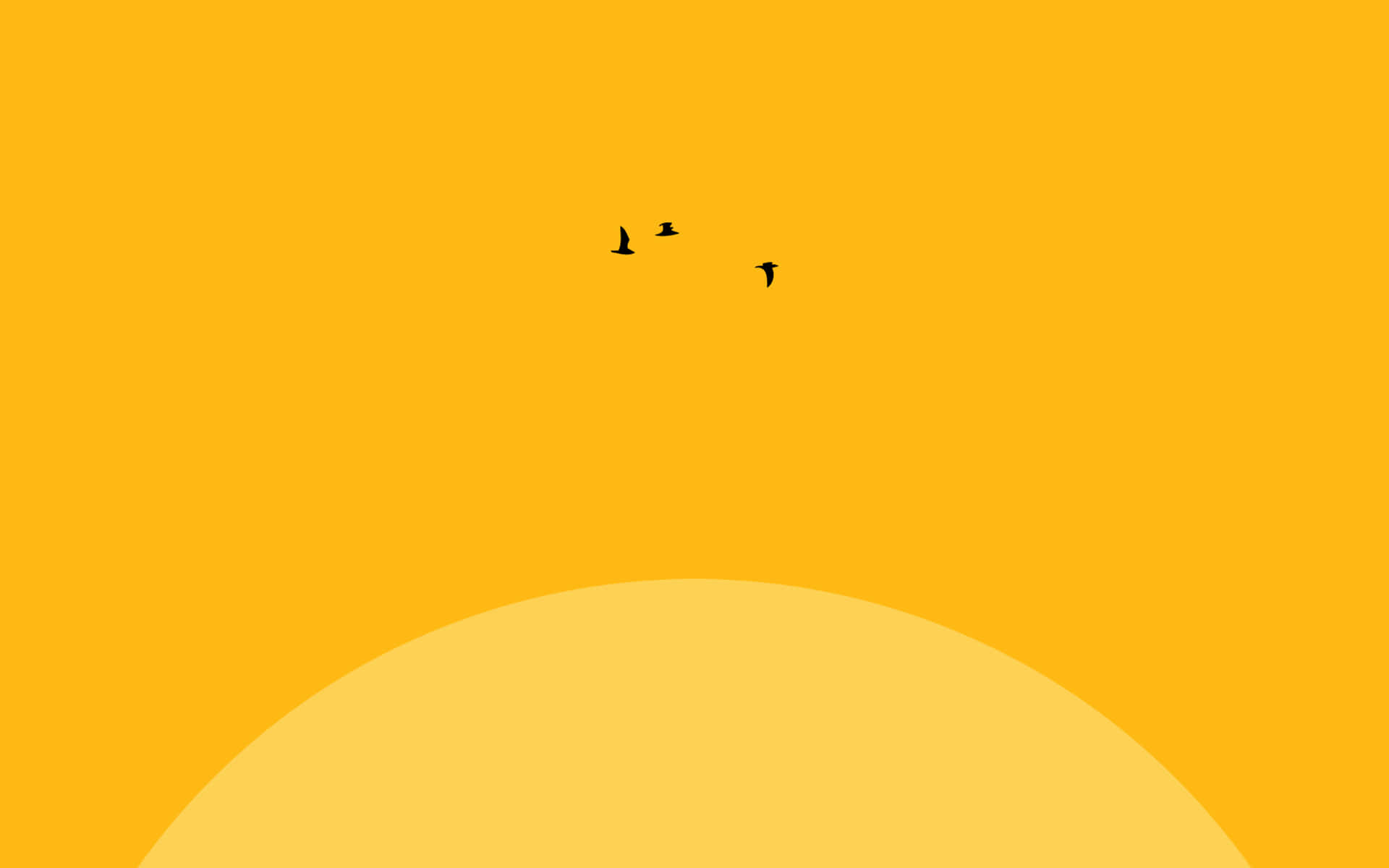 Be Bright And Cheerful With This Cute Yellow Desktop Wallpaper Background