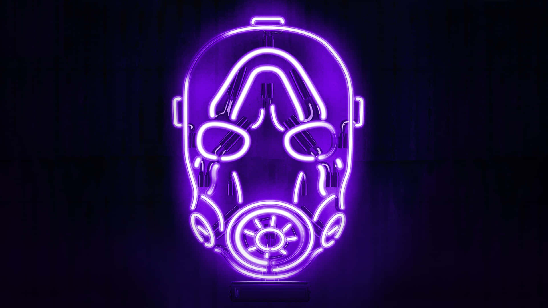 - Be Different And Wear A Neon Mask Background