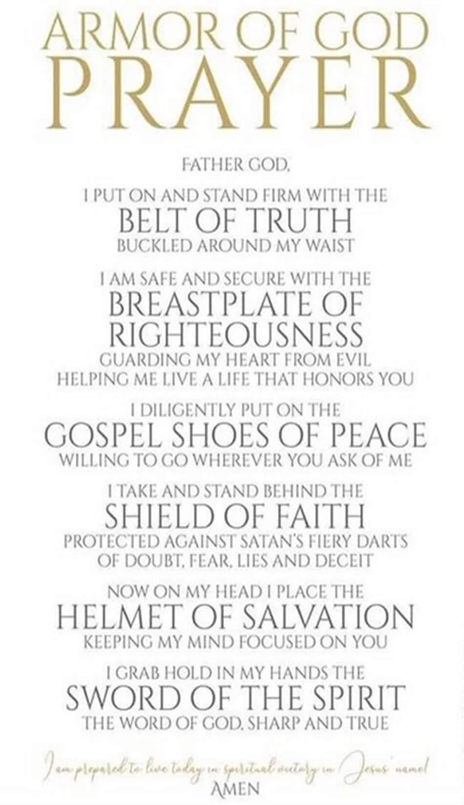 Be Encouraged, Called And Strengthened With The Armor Of God. Background