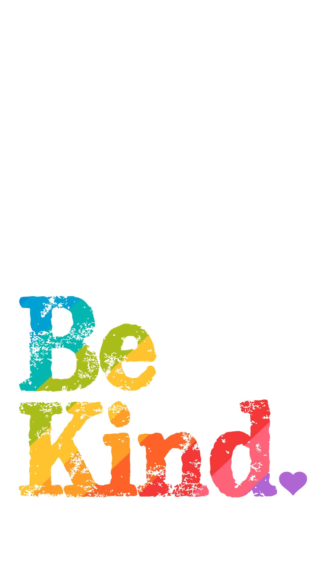 Be Kind Proud Colors Background