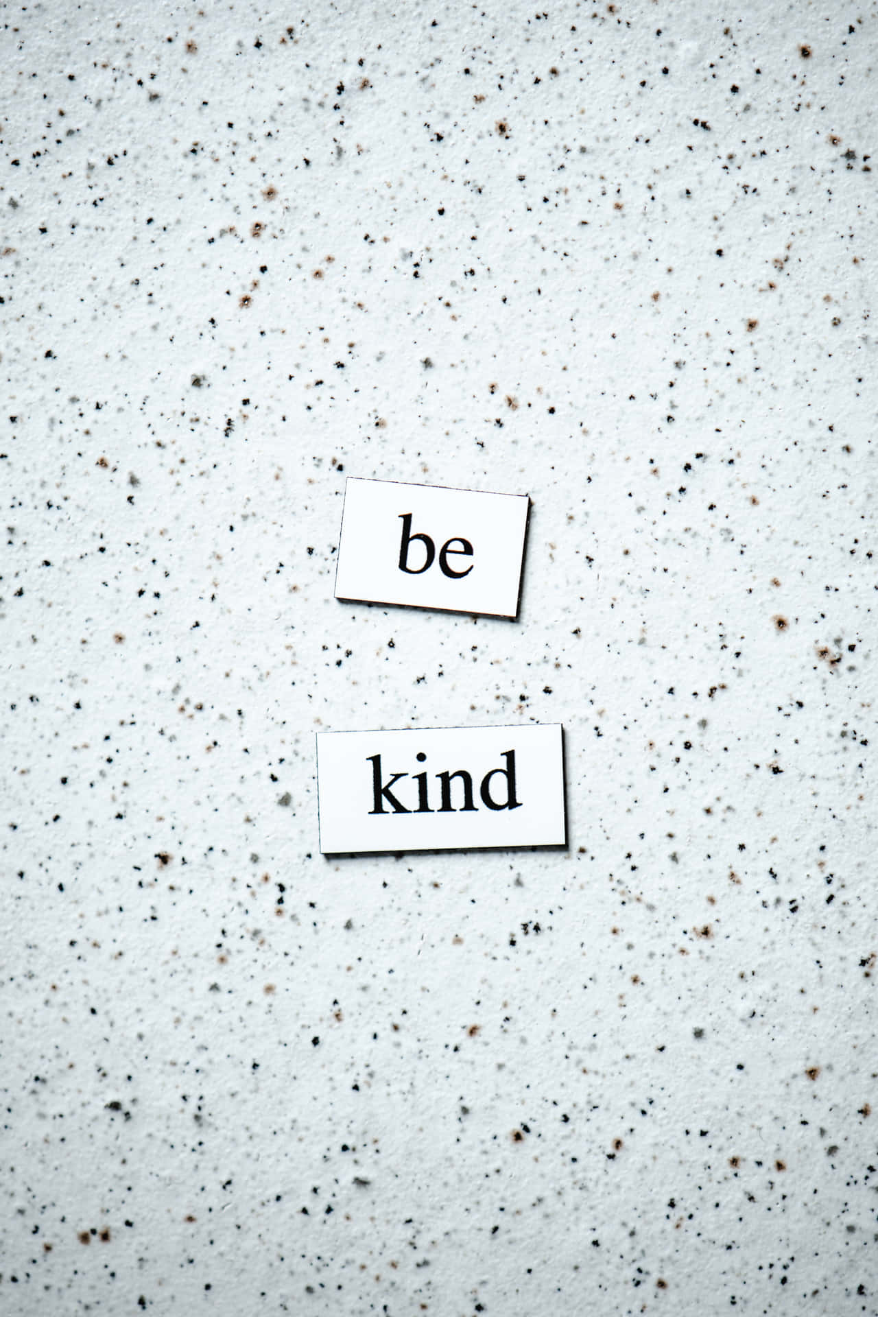 Be Kind Textured Wall Background