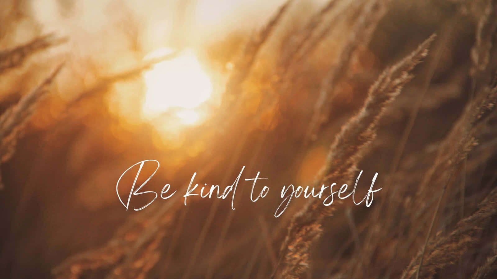 Be Kind To Yourself