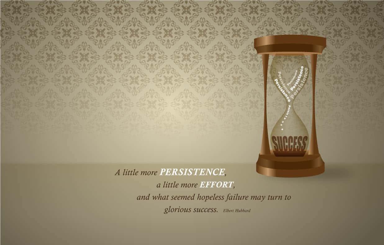 Be More Persistent Background