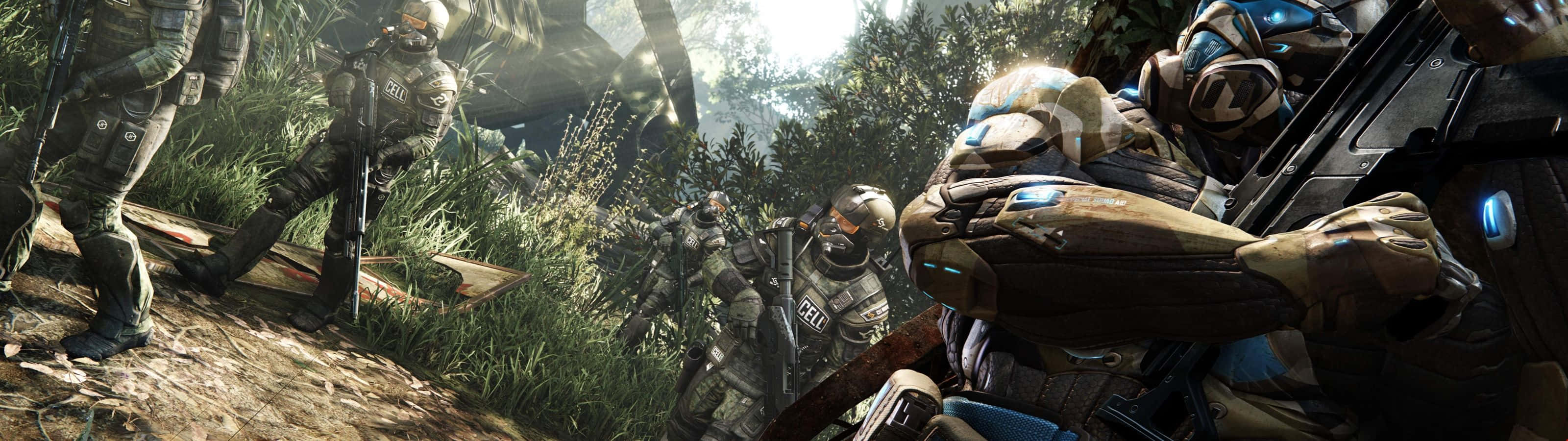 Be Ready To Explore The Vastness Of The City In Crysis 3 Background
