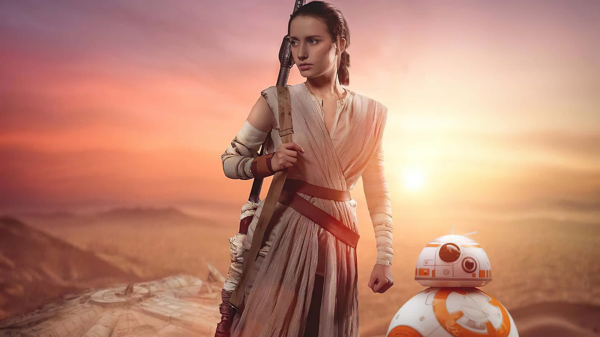 Be Ready To Get Up Close And Personal With Bb-8 Background