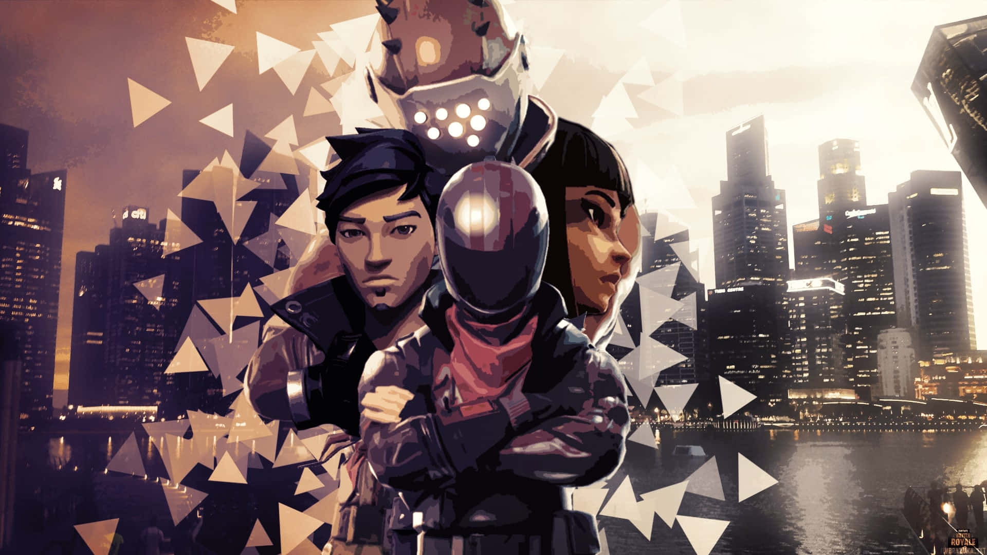 Be Ready To Take On The Competition On Your Own Fortnite Laptop. Background