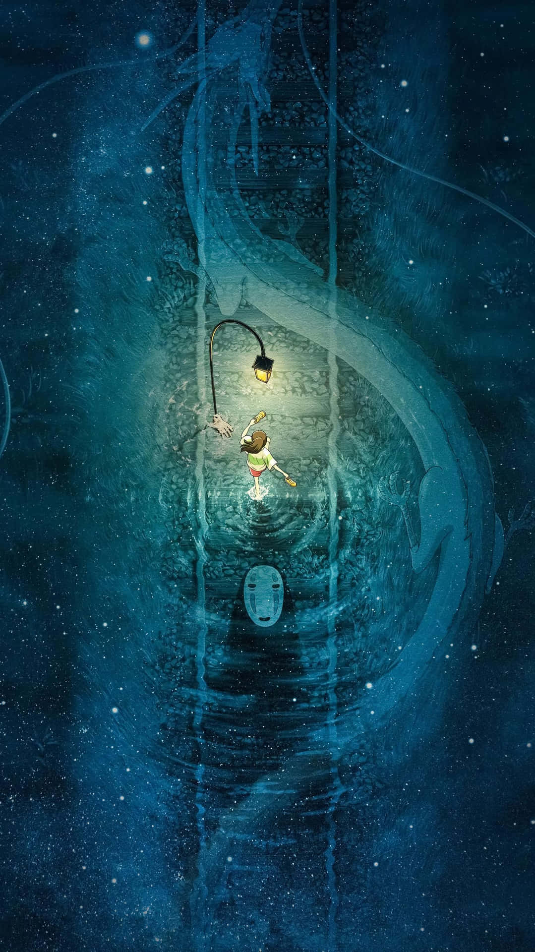 Be Spirited Away By The Power Of Haku’s Phone Background