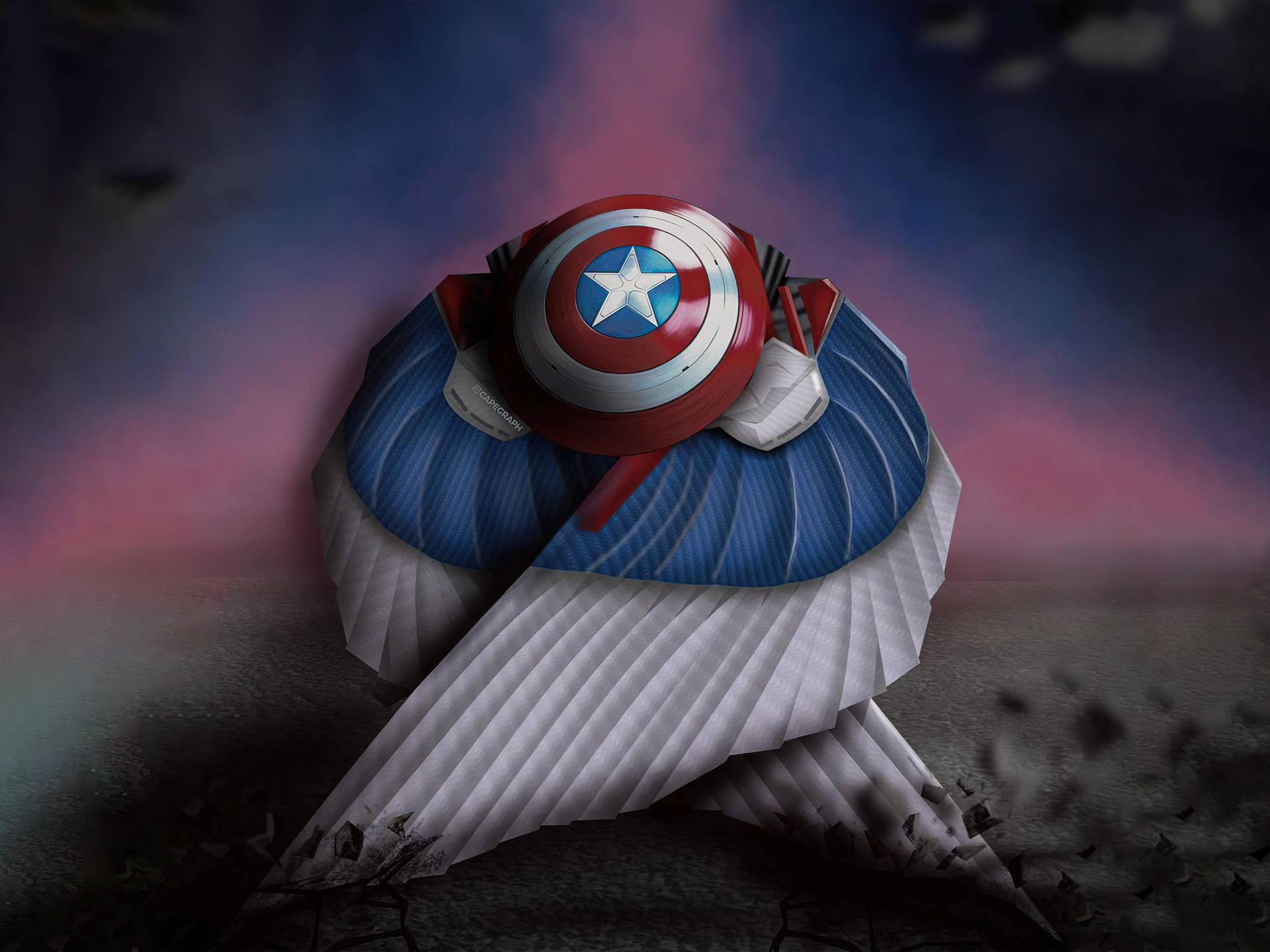 Be The Best Captain America You Can Be Background