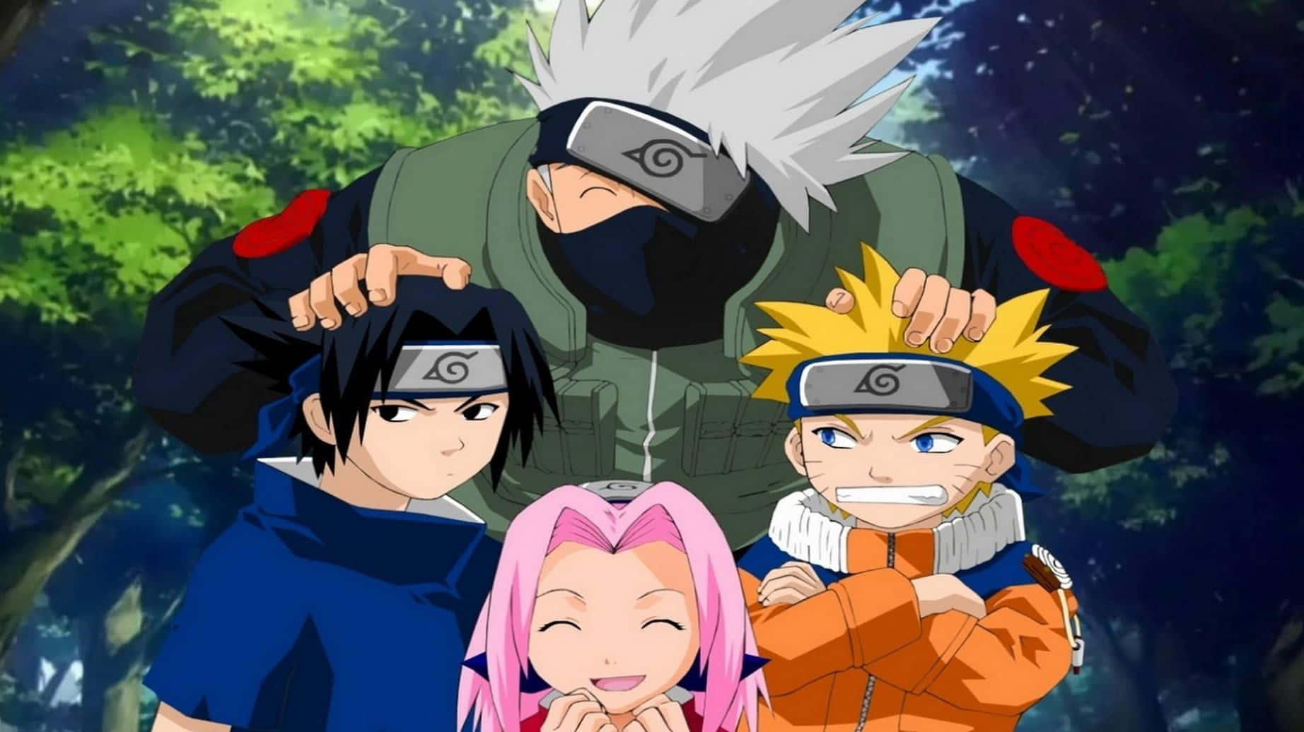 Be The Best With The Best – Gather Around The Famous Naruto Group Background